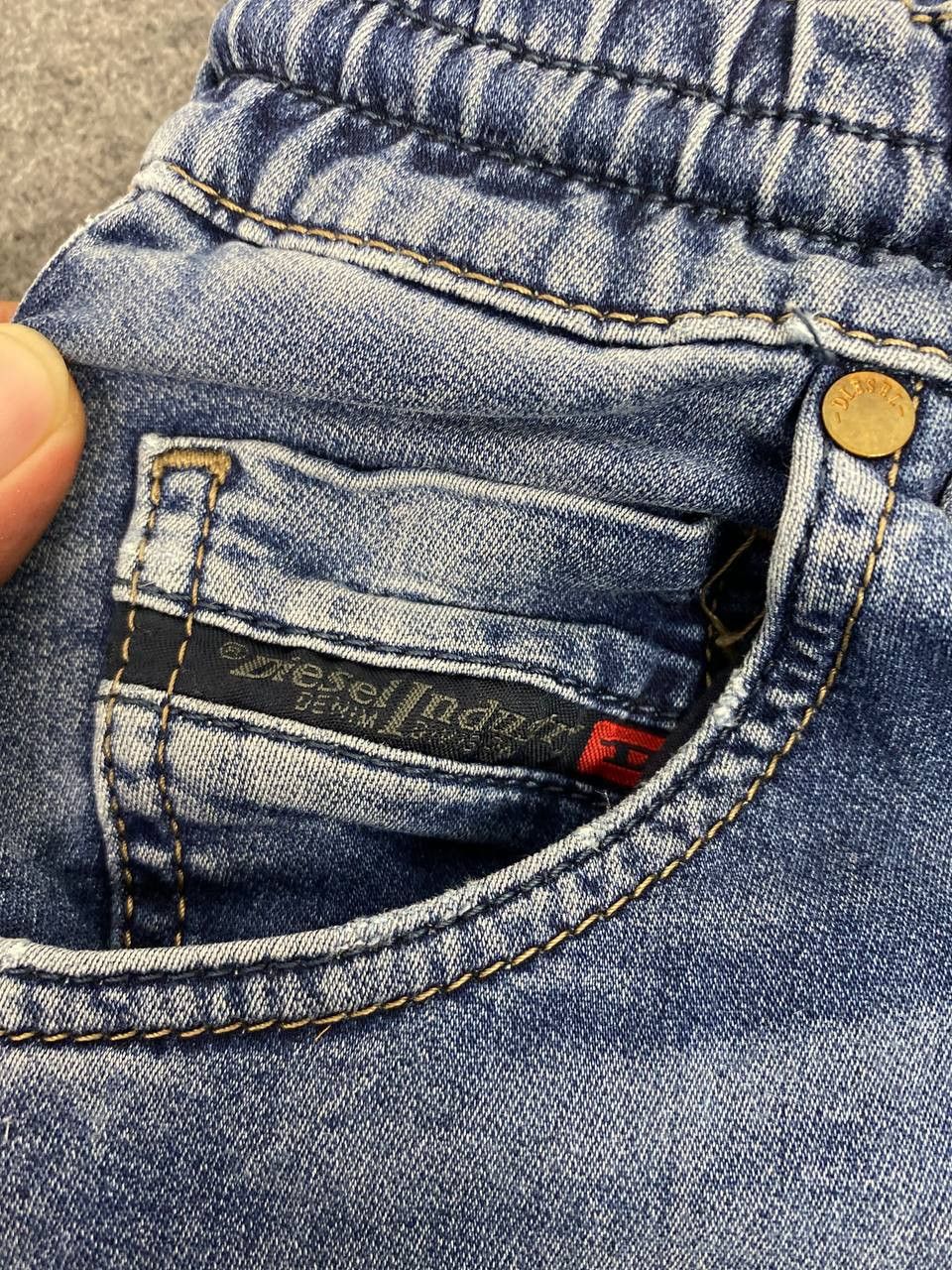 Diesel diesel sweatpant distressed denim Size US 29 - 9 Thumbnail