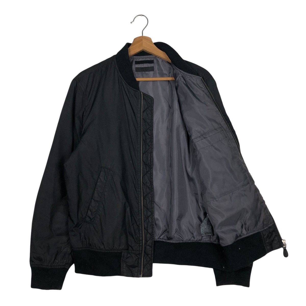 Japanese Brand 📌Vintage Nylon Bomber Jacket Uniqlo Japan Issey Miyake Size US M / EU 48-50 / 2 - 12 Thumbnail