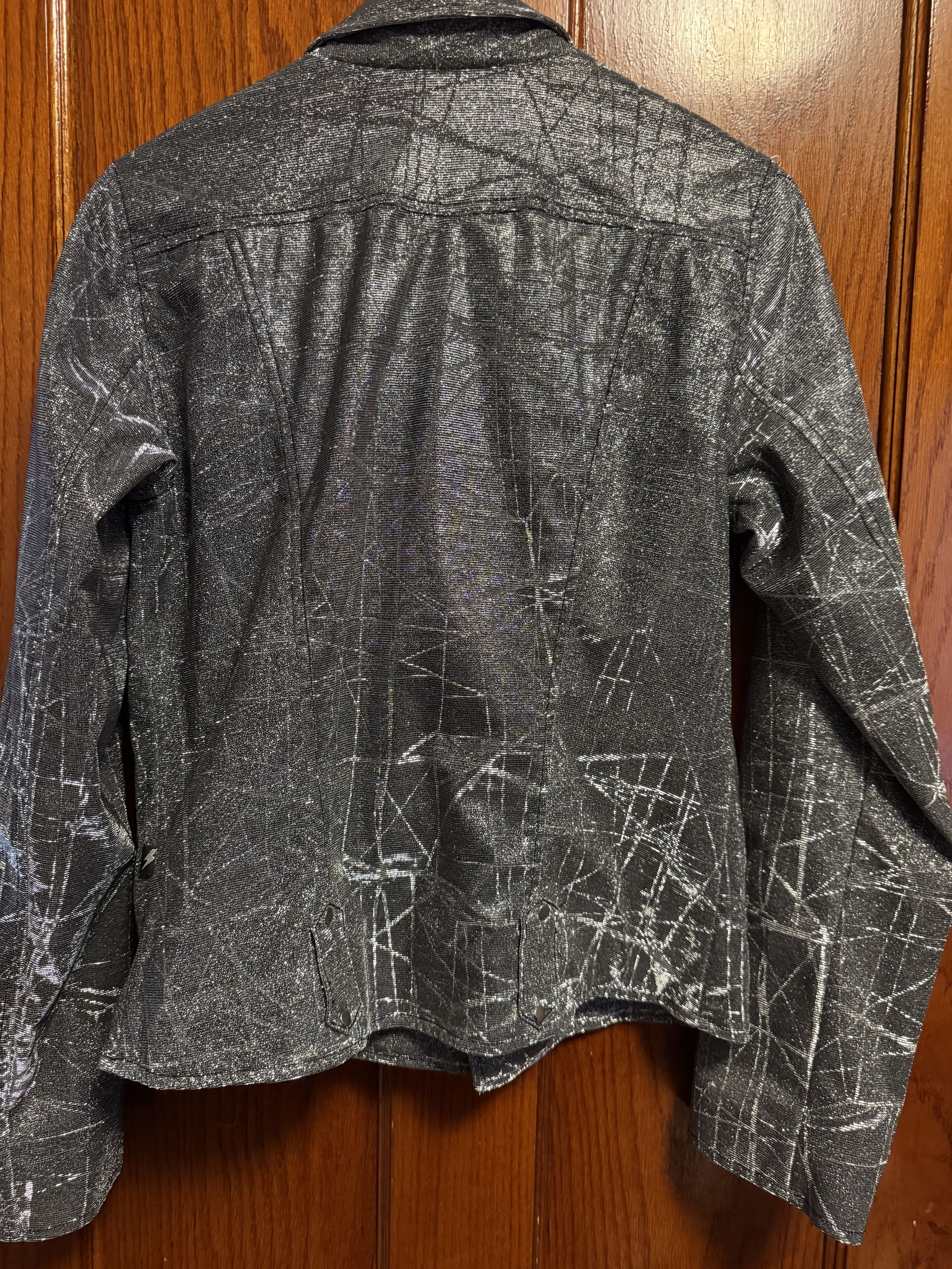 Tripp NYC Tripp NYC Distressed Cotton Biker Jacket Size L / US 10 / IT 46 - 2 Thumbnail