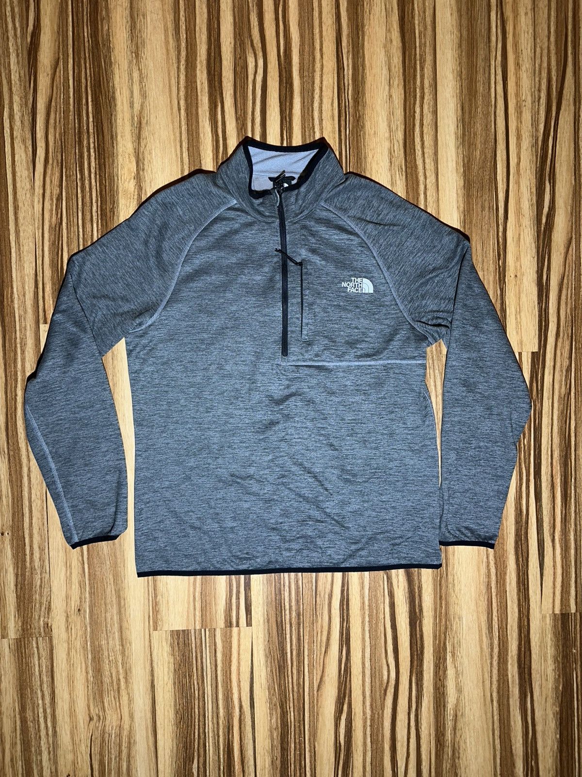 The North Face The North Face Gray Quarter-Zip Pullover Size US L / EU 52-54 / 3 - 1 Thumbnail