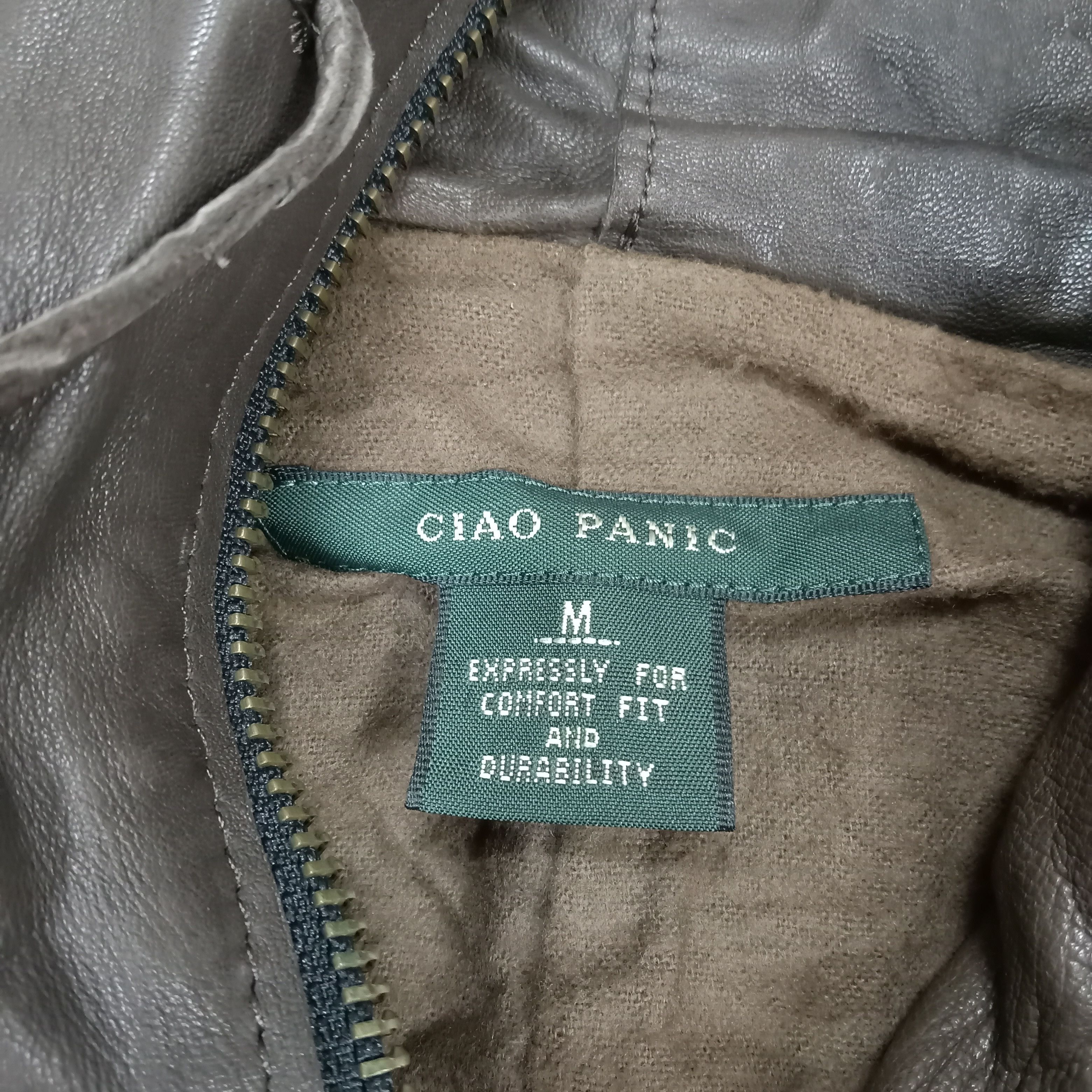 Ciaopanic × Vintage CiaoPanic Leather Jacket With Hoodies Winter Style Size S / US 4 / IT 40 - 6 Thumbnail