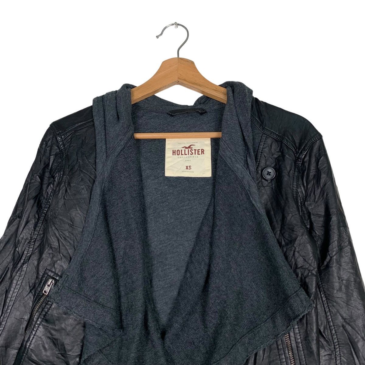 Hollister HOLLISTER Double Layer Hooded Jacket #0368-C17 Size US XS / EU 42 / 0 - 2 Thumbnail