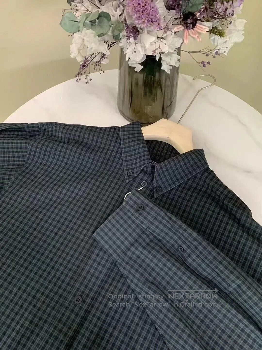 Balenciaga irregular checkered shirt by balenciaga. Size US XS / EU 42 / 0 - 4 Thumbnail