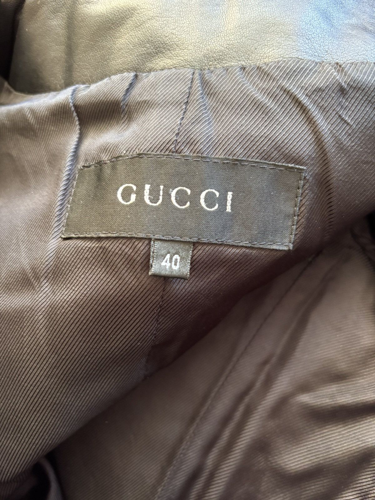 Gucci AW98 gucci by Tom Ford paneled puffer leather jacket Size US S / EU 44-46 / 1 - 10 Thumbnail