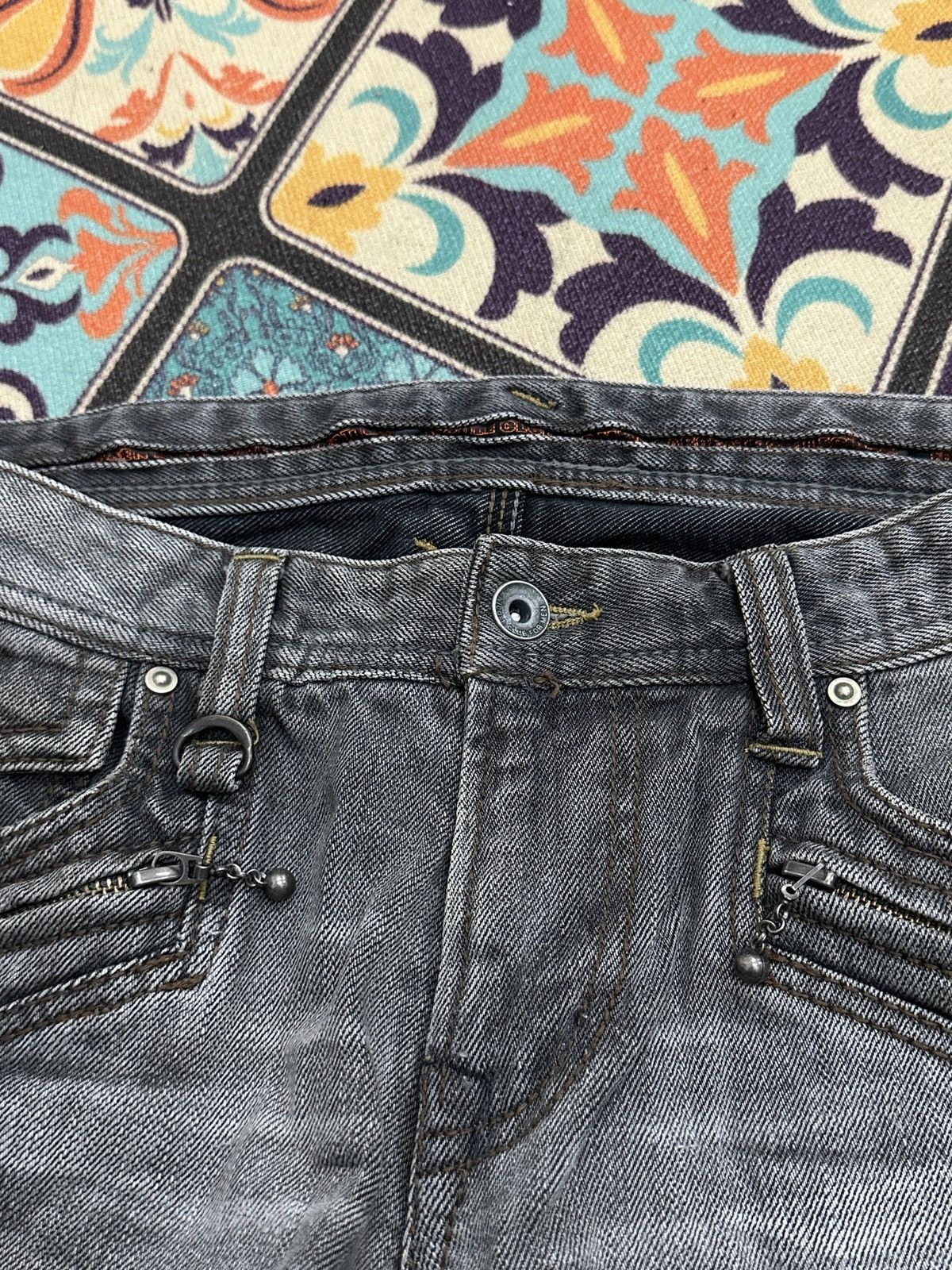 Nicole Club Nicole Club For Men Whiskers Flare Claw Mark Flare Jeans Size US 29 - 5 Thumbnail