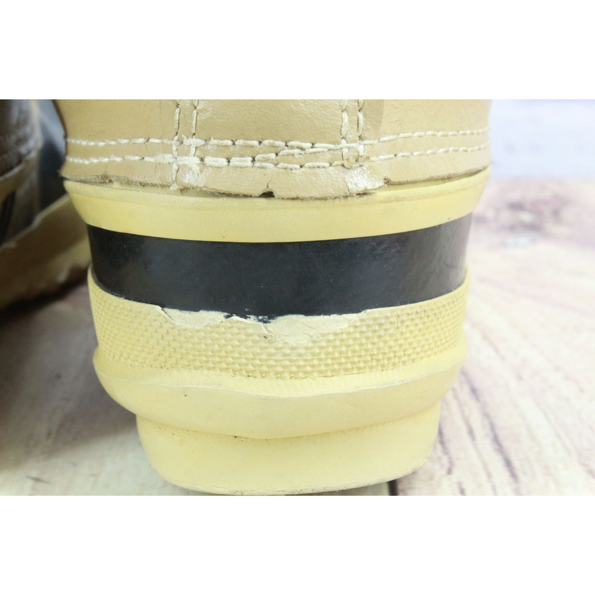 SOREL Sorel Manitou Shearling Winter Boots Cream Leather Size 5 Size US 5 / IT 35 - 9 Thumbnail