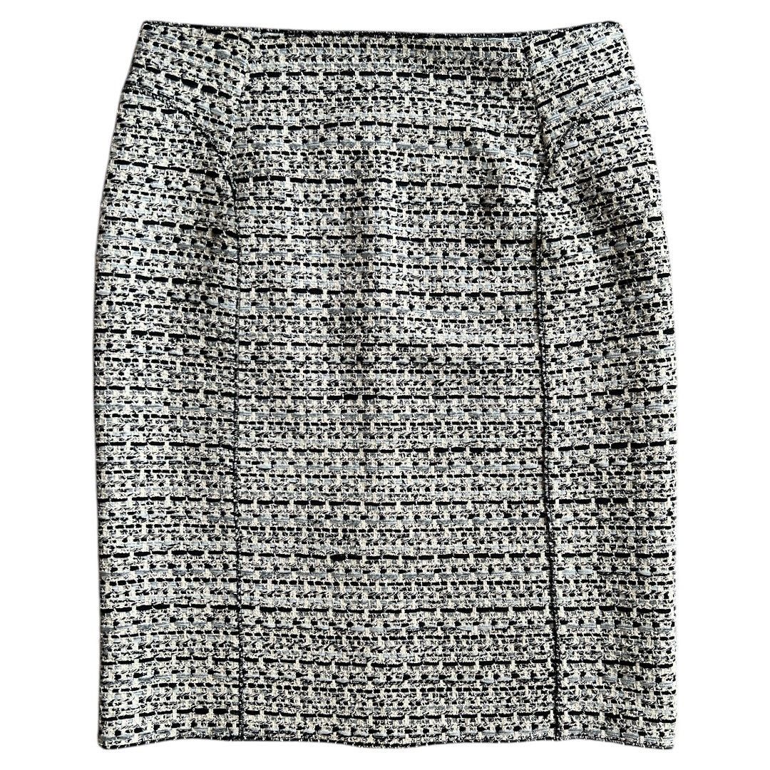 Nina Ricci Nina Ricci Tweed Pattern Knee Length Skirt, FR38/US6/S Size 30" / US 8 / IT 44 - 1 Thumbnail