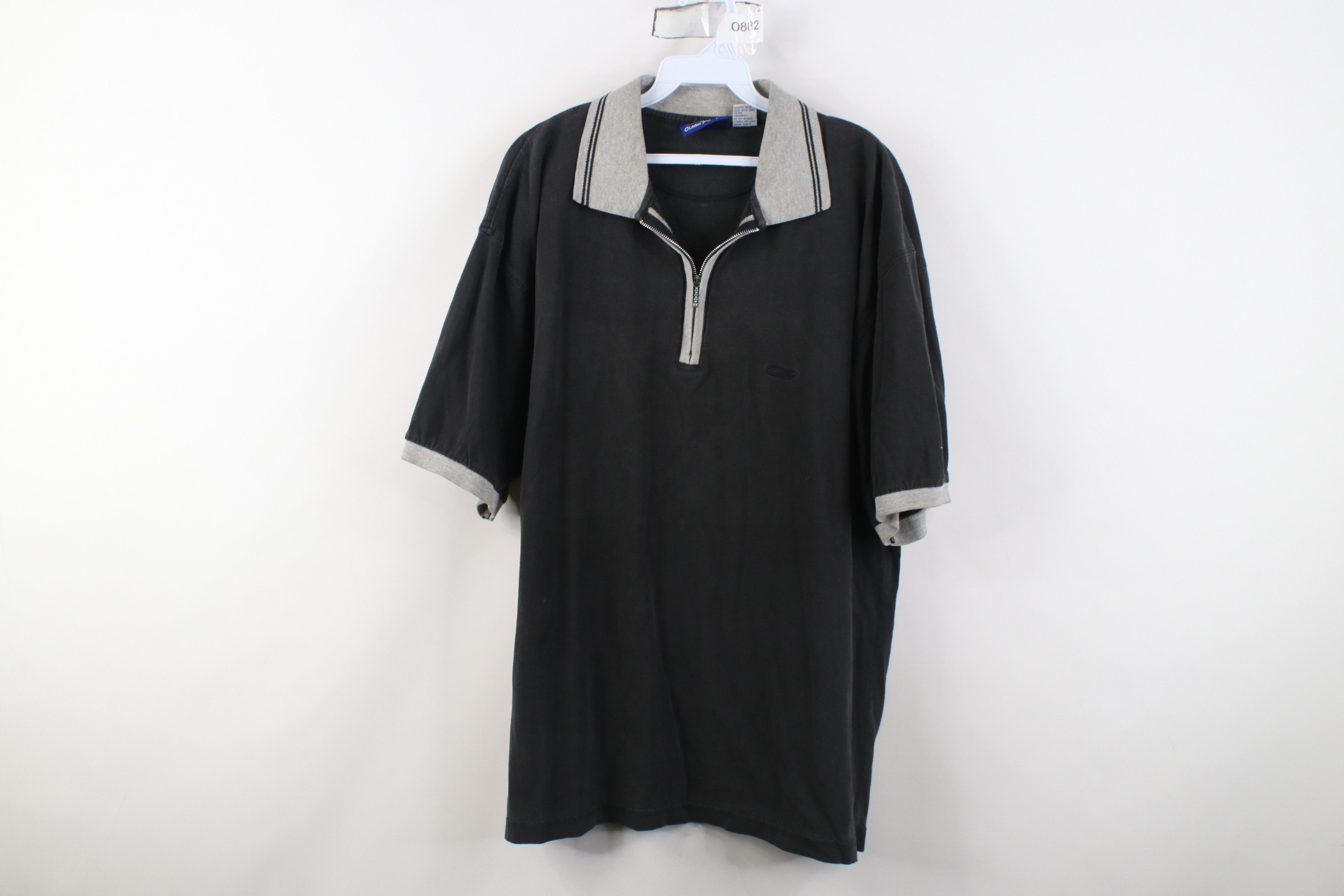 Ocean Pacific Vintage 90s Ocean Pacific OP Surfing Half Zip Polo Shirt Size US L / EU 52-54 / 3 - 1 Thumbnail