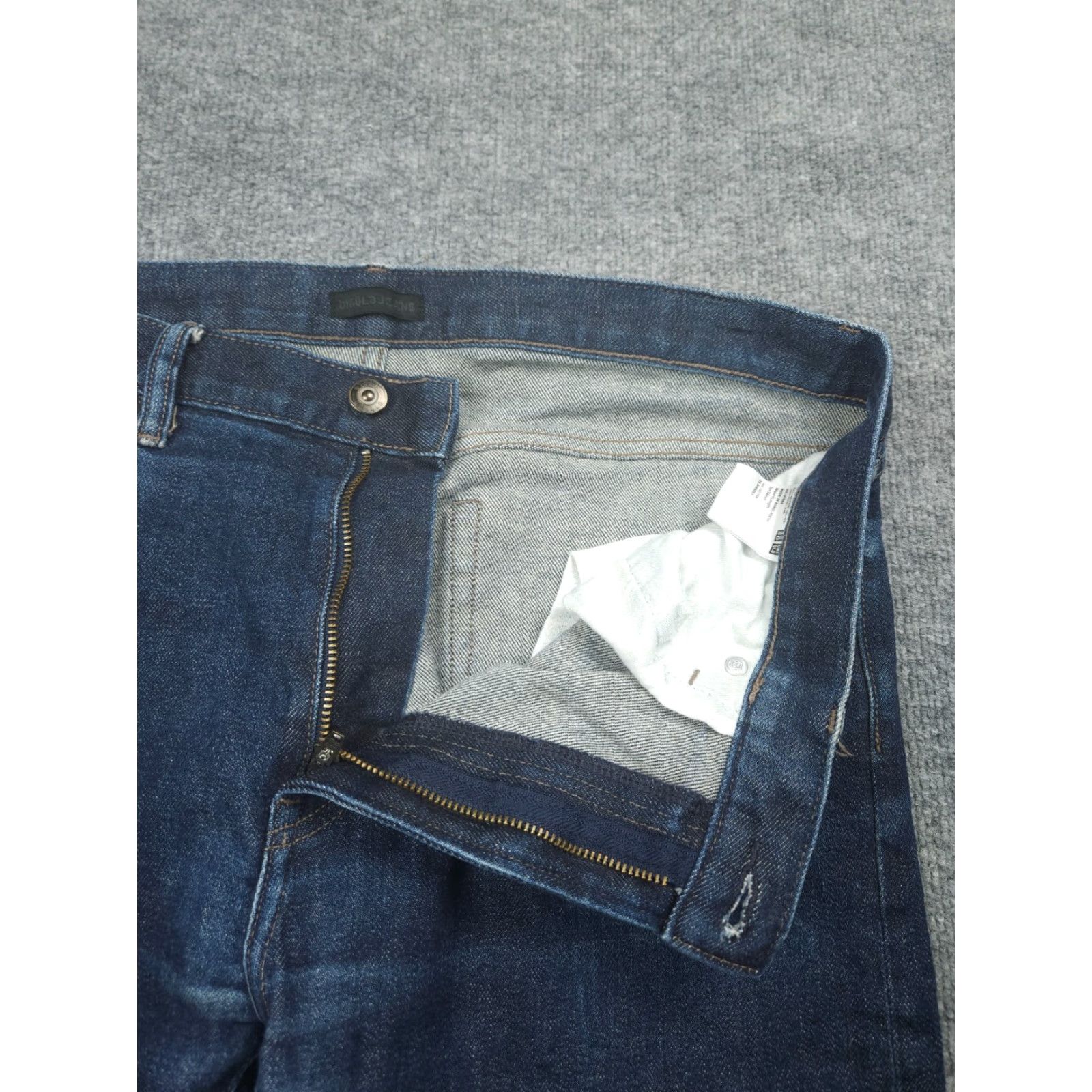 Uniqlo Uniqlo Jeans Mens 36x34 Blue Slim Straight Selvedge Stretch Kaihara Denim Pants Shirt? Size US 36 / EU 52 - 6 Thumbnail