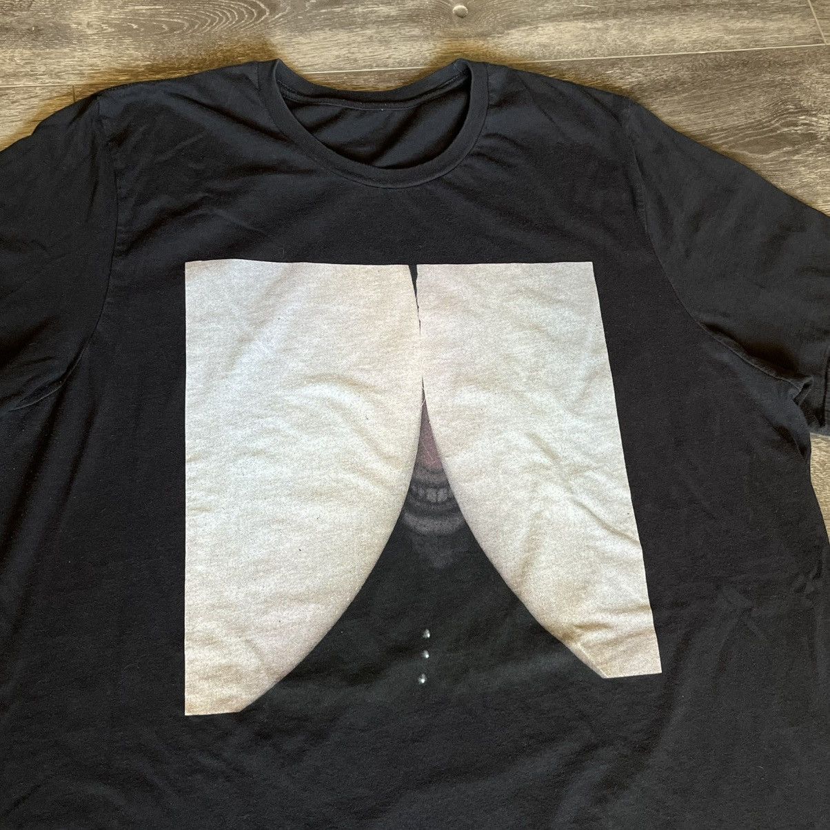 Death Grips Death Grips Bottomless Pit Album Cover Logo Black Tee Shirt Size US XXL / EU 58 / 5 - 2 Thumbnail