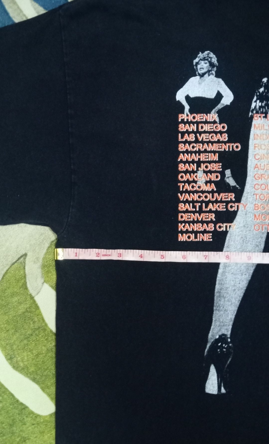 Band Tees Vintage Tina Turner Twenty Four Seven Tour T-shirt Size US XL / EU 56 / 4 - 17 Thumbnail