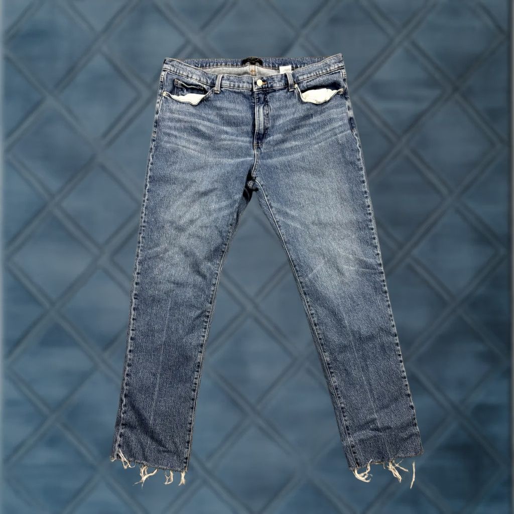 Banana Republic Banana Republic The Beau Jeans Denim Blue Mid-Rise 33/16 Petite Women Size 38" / US 16 / IT 52 - 1 Thumbnail