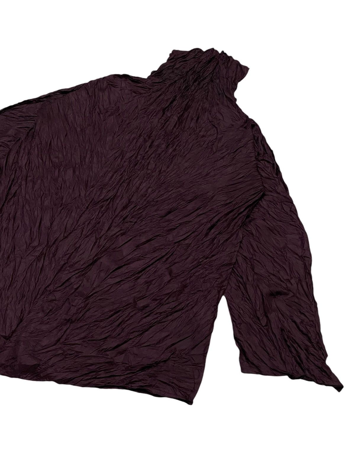 Issey Miyake Issey Miyake Turleneck Pleaded Pullover Long Sleeve Size US M / EU 48-50 / 2 - 9 Thumbnail