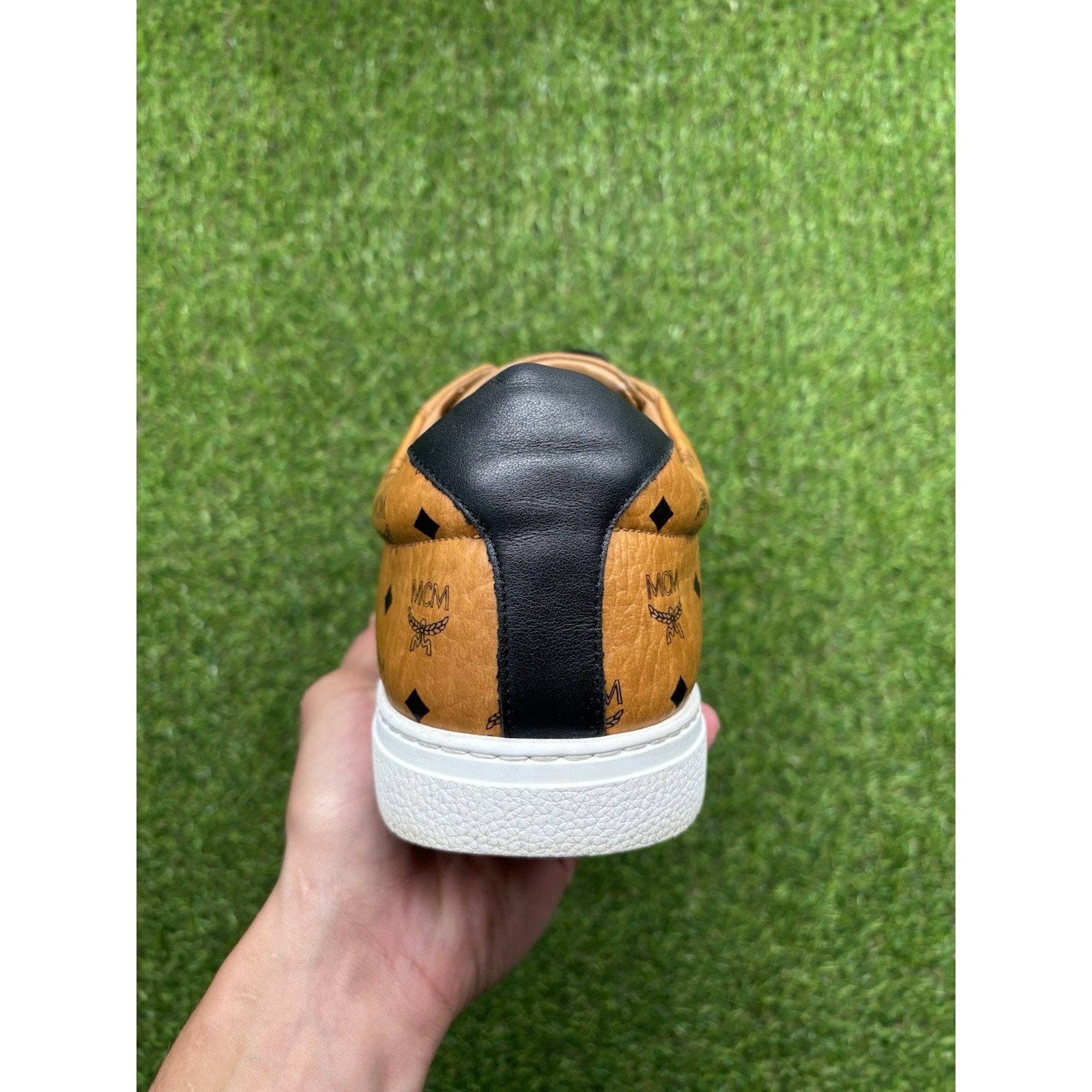 MCM MCM Terrain monogram-print sneakers | GOOD CONDITION! Size US 12 / EU 45 - 10 Thumbnail