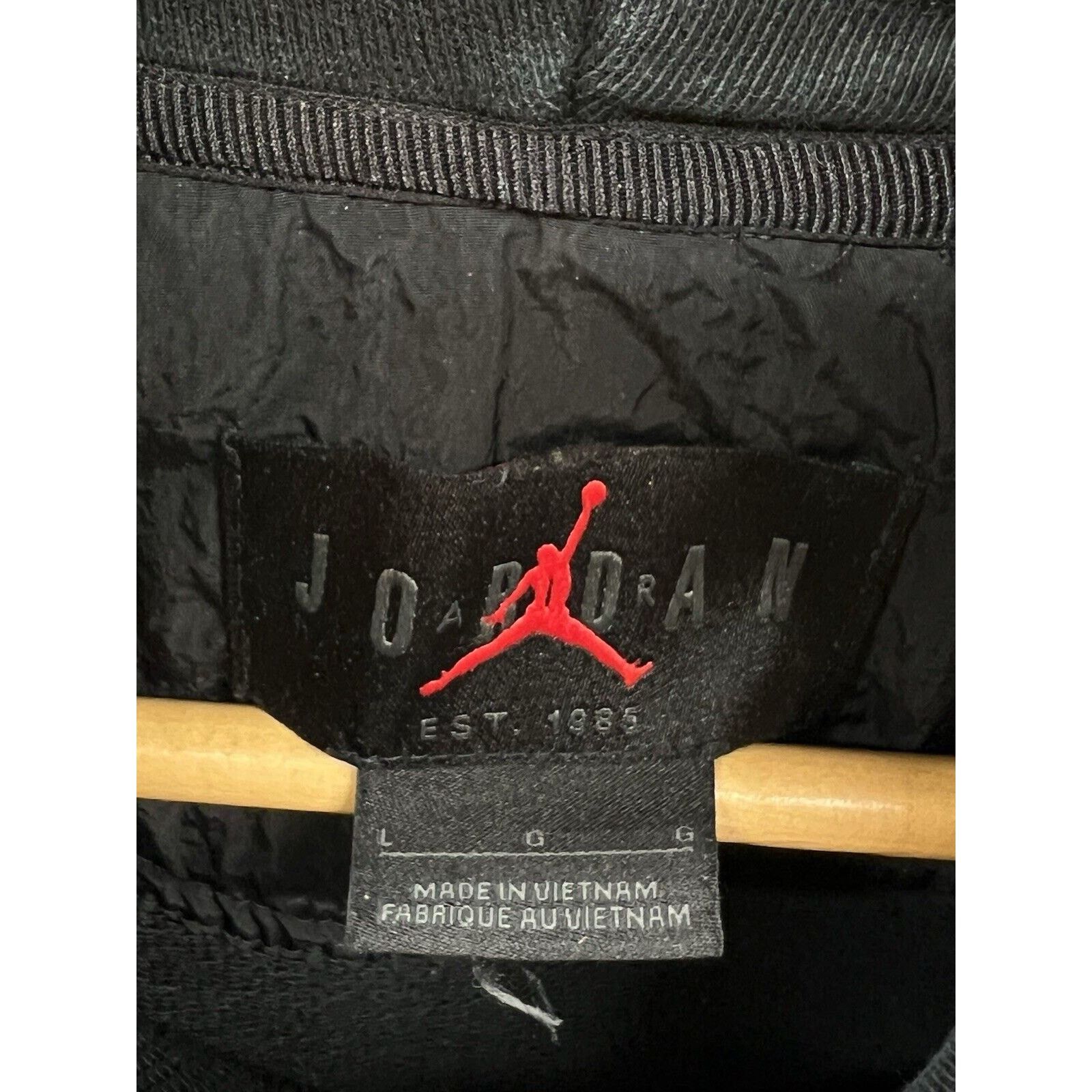 Nike Jordan 23 Engineered Hoodie Sz. Large Men’s DA7178-010 Black Size US L / EU 52-54 / 3 - 3 Thumbnail