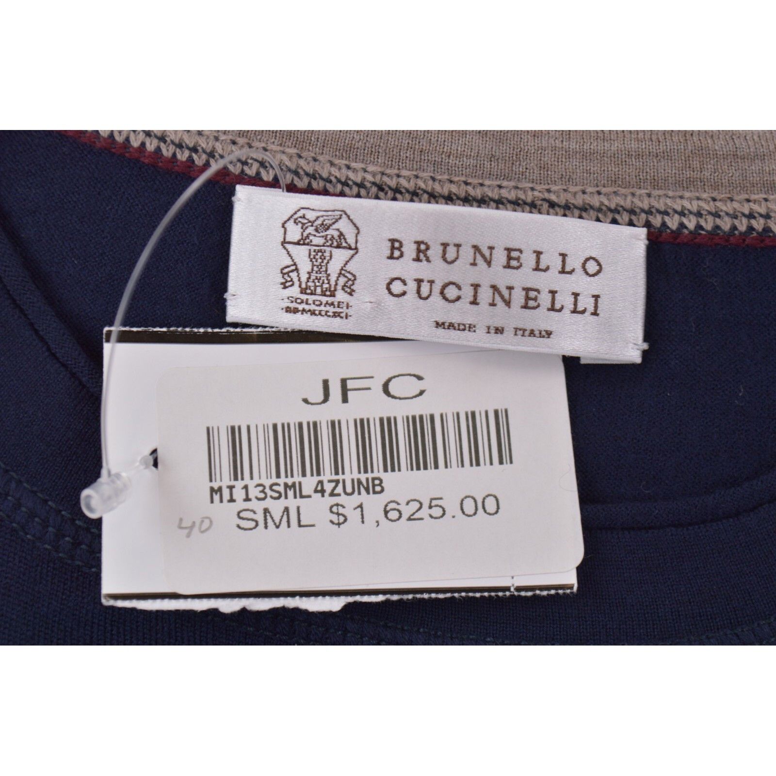 Brunello Cucinelli Brunello Cucinelli Sweater Size US S in Blue Size US S / EU 44-46 / 1 - 2 Thumbnail