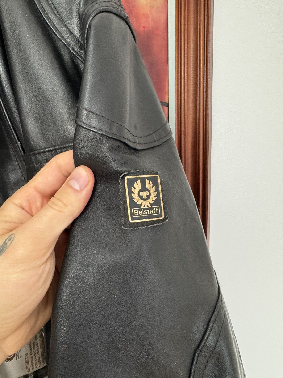Belstaff Belstaff Cougar Leather Motorcycle Jacket Vintage Y2k Racing Size US L / EU 52-54 / 3 - 6 Thumbnail