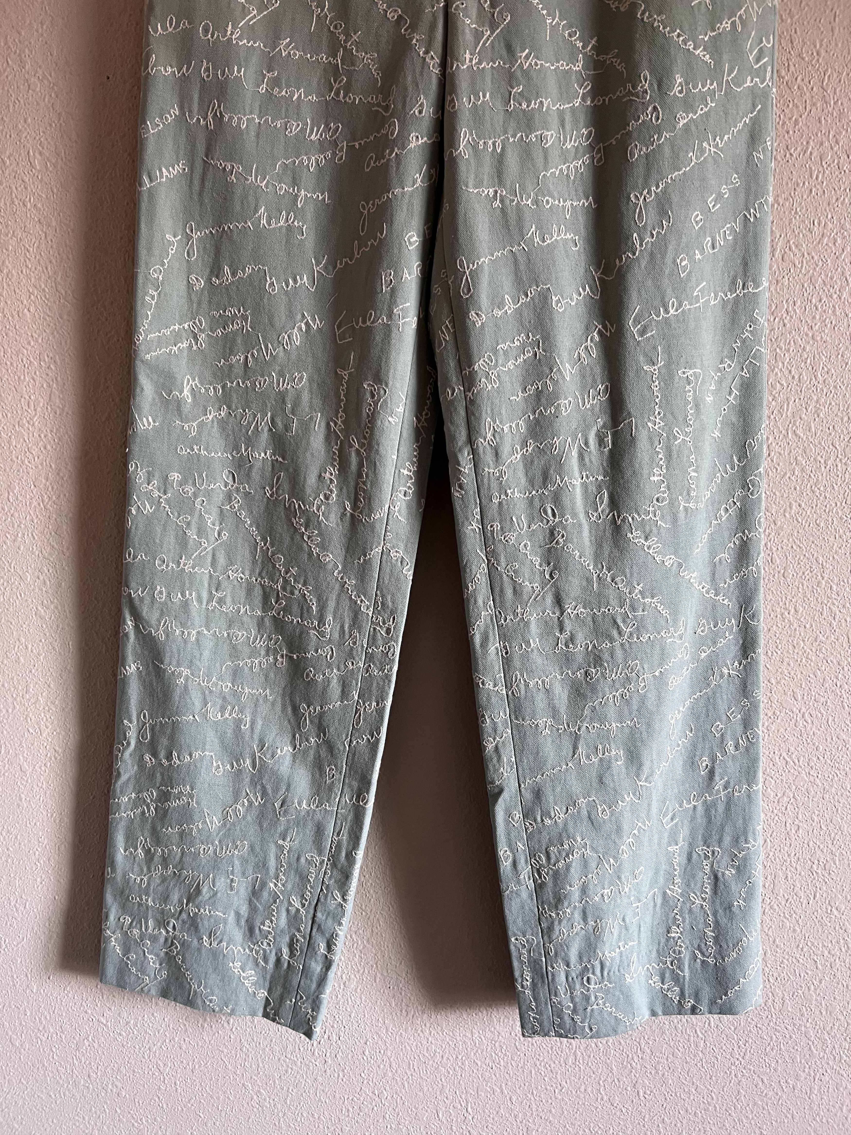 Bode Bode Powder Signature Trousers in Blue Size US 28 / EU 44 - 3 Thumbnail