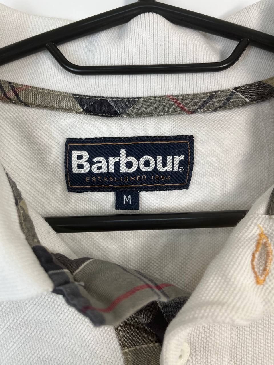Barbour BARBOUR WHITE POLO SHIRT SIZE M Size US M / EU 48-50 / 2 - 2 Thumbnail