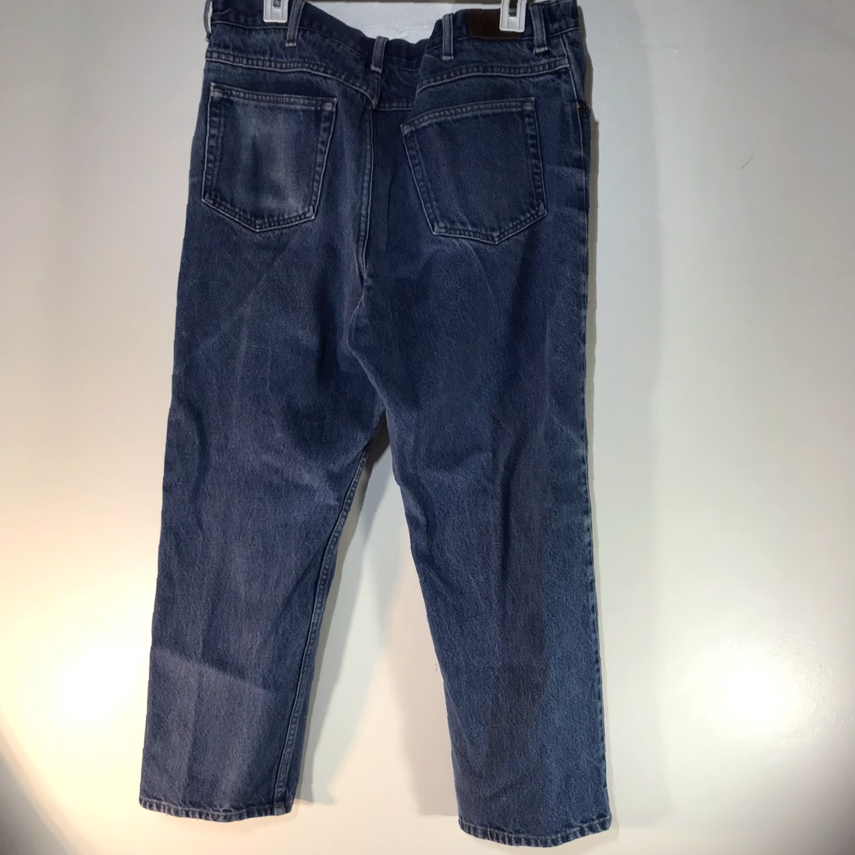 Vintage VINTAGE L.L. Bean Jeans Men’s Size 36x30 Comfort Waist Straight Fit Blue Denim 90s Classic Size US 36 / EU 52 - 3 Thumbnail