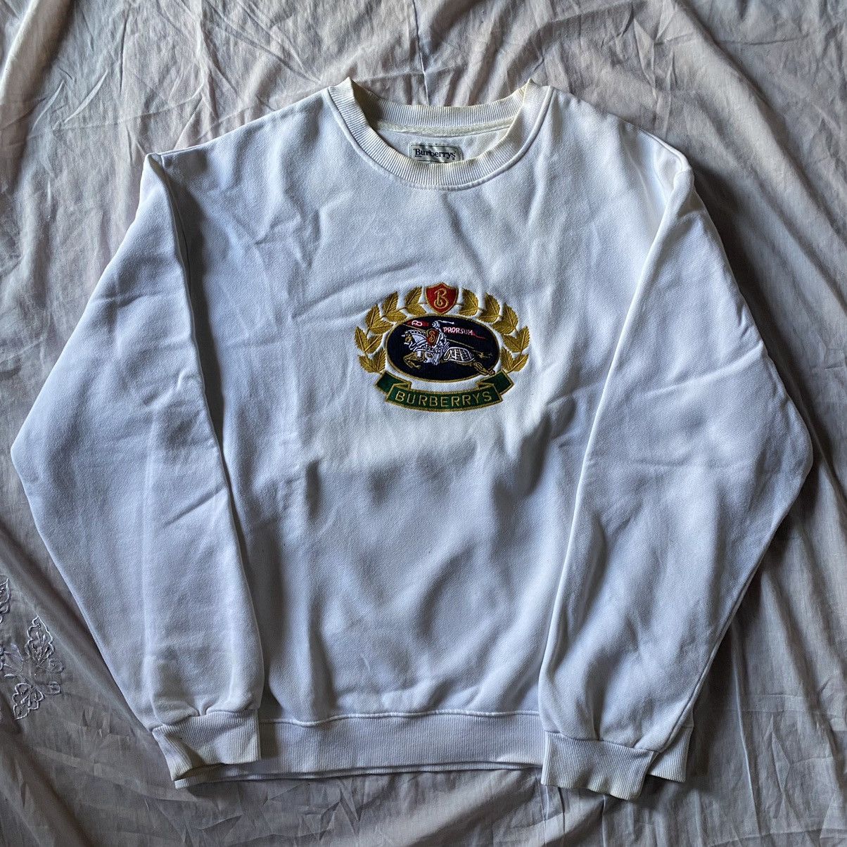 Burberry vintage sweatshirt deals