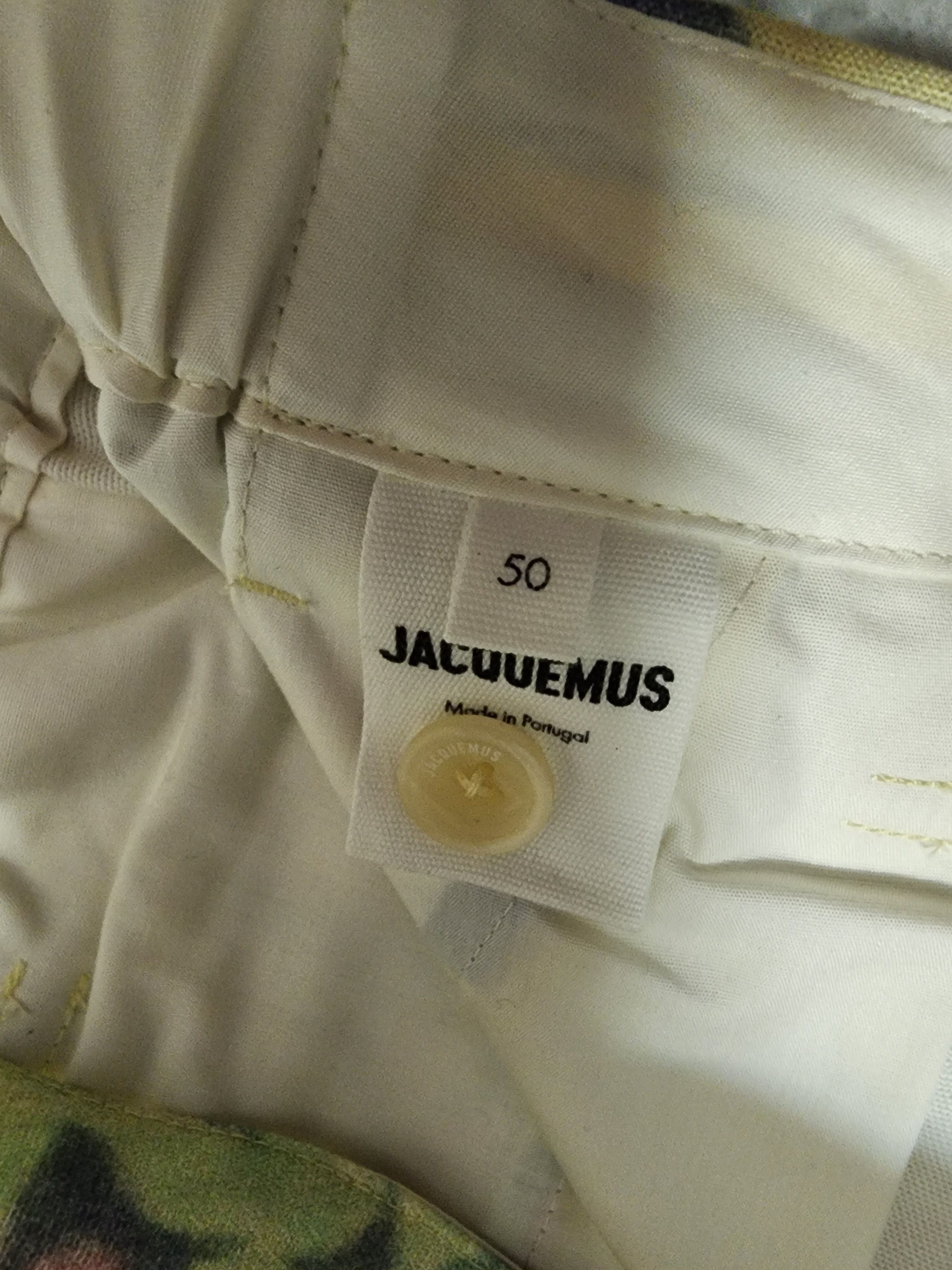 Jacquemus Le Papier 'Le Pantalon Taiolo' Floral Pants Size US 34 / EU 50 - 10 Thumbnail