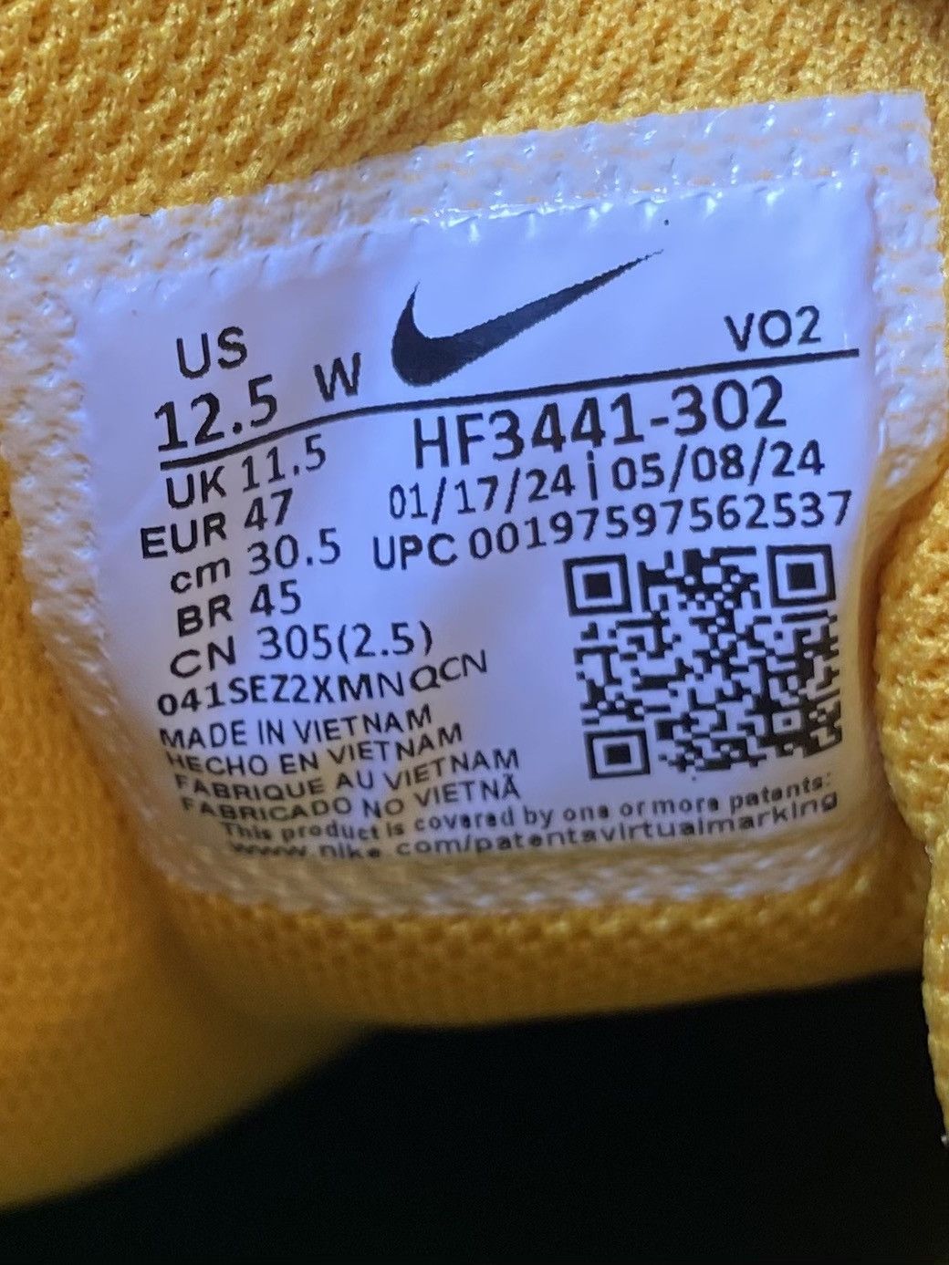 Jordan Brand × Nike Oregon Ducks Nike Alpha Menace Football Cleat Men 12.5W PE Size US 12.5 / EU 45-46 - 11 Thumbnail