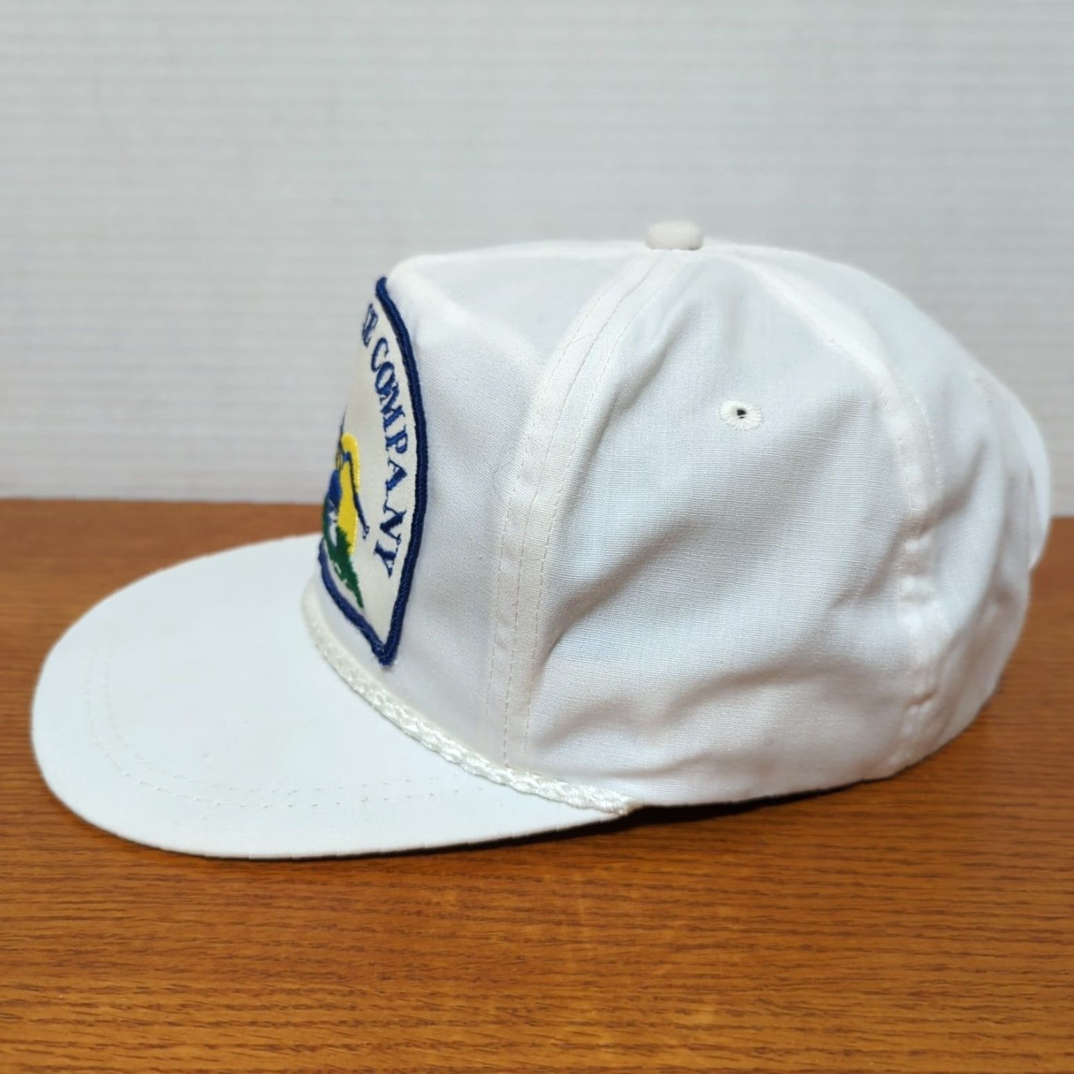 Roper VINTAGE K-Brand IGF Insurance Hat Cap Big Patch Rope Embroidered Made USA - Trucker Hat - One Size - White - Men - 90s - USA - Adjustable Size ONE SIZE - 3 Thumbnail