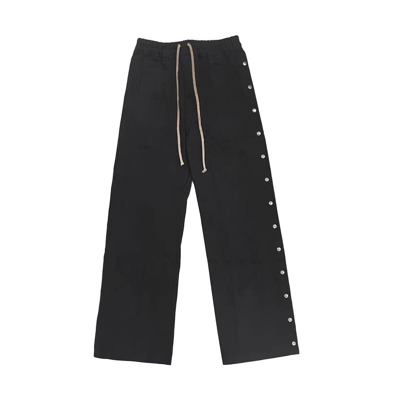 Rick Owens Drkshdw RICK OWENS DRKSHDW Luxor Pusher Wide-Leg Pants Size US 30 / EU 46 - 1 Thumbnail