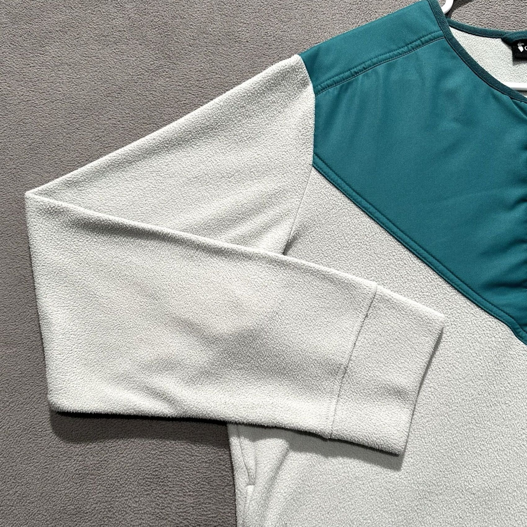 Cotopaxi Cotopaxi Sweater Mens Large Green/Teal Sabado Crew Snap Fleece Pullover Henley Size US L / EU 52-54 / 3 - 7 Thumbnail