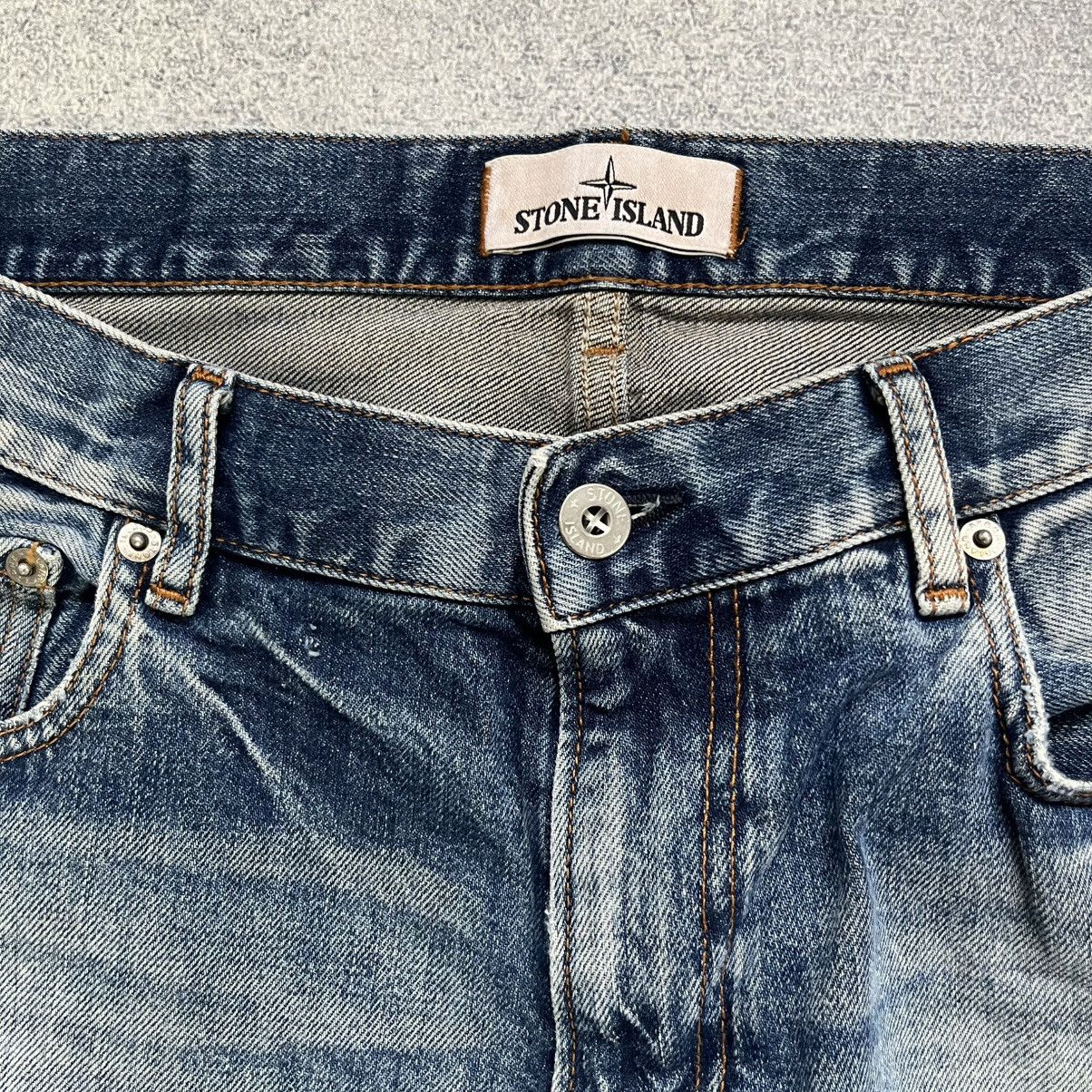 Stone Island Stone Island Jeans Denim Pants Vintage Logo y2k archive Size US 32 / EU 48 - 10 Thumbnail