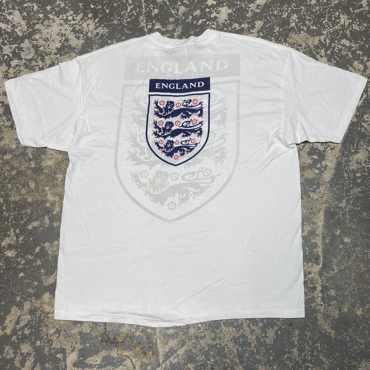 Vintage Vintage England Umbro Soccer Football Tshirt Size US XL / EU 56 / 4 - 1 Thumbnail