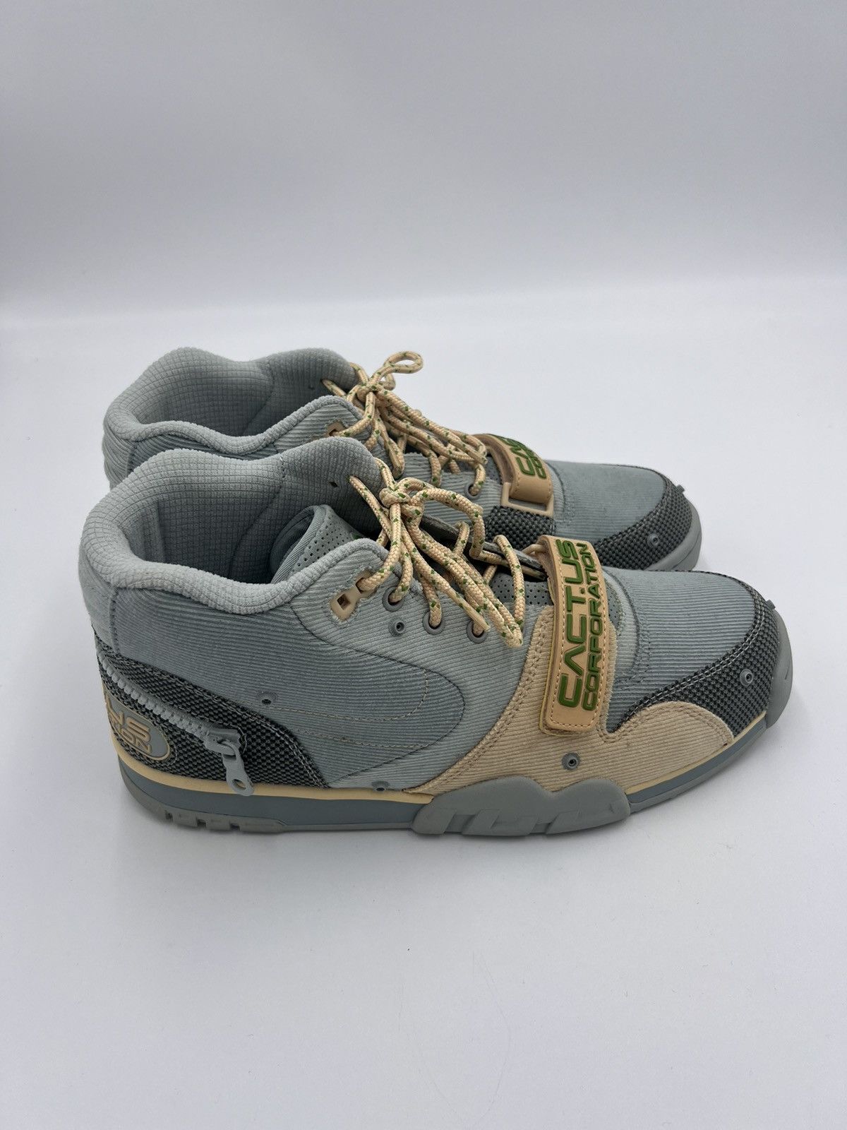 Nike × Travis Scott Travis Scott Air Trainer 1 SP Grey Haze Size US 10 / EU 43 - 3 Thumbnail