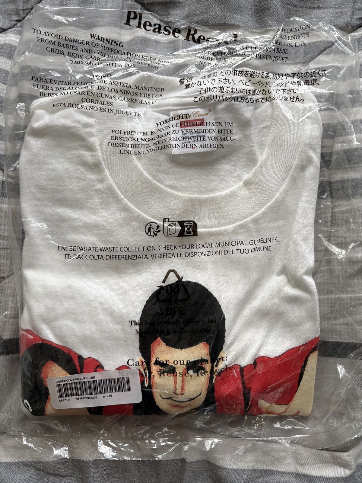 Supreme × Undercover Supreme UNDERCOVER Lupin Tee Size US L / EU 52-54 / 3 - 1 Thumbnail