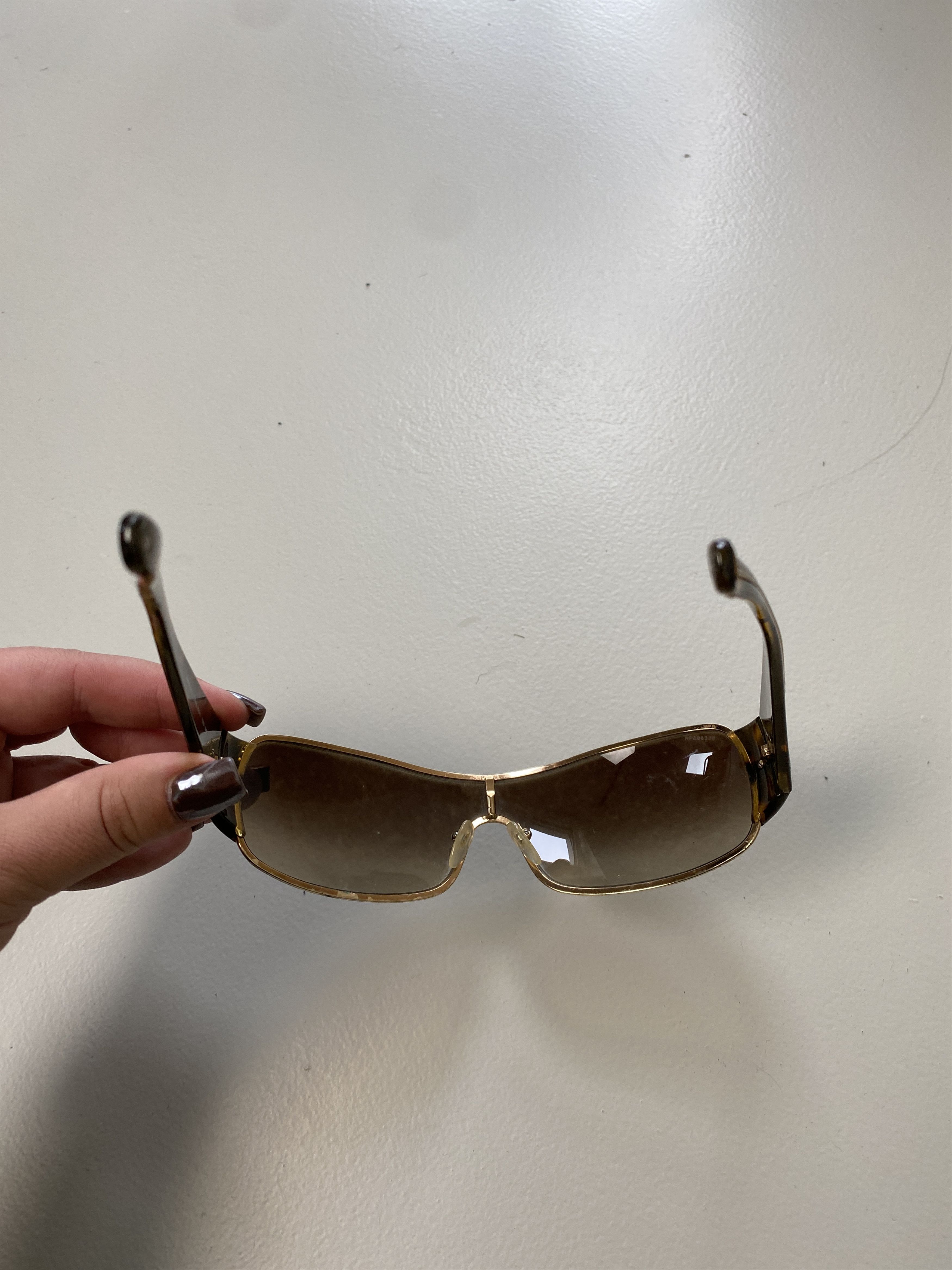 Prada Prada vintage leopard sunglasses SPR611 70E-6S1 Size ONE SIZE - 5 Thumbnail