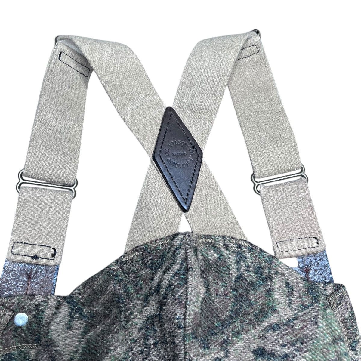 Filson × Vintage Vtg C.C. Filson Mackinaw Wool Advantage Timber Camo Overalls Size US 30 / EU 46 - 13 Thumbnail