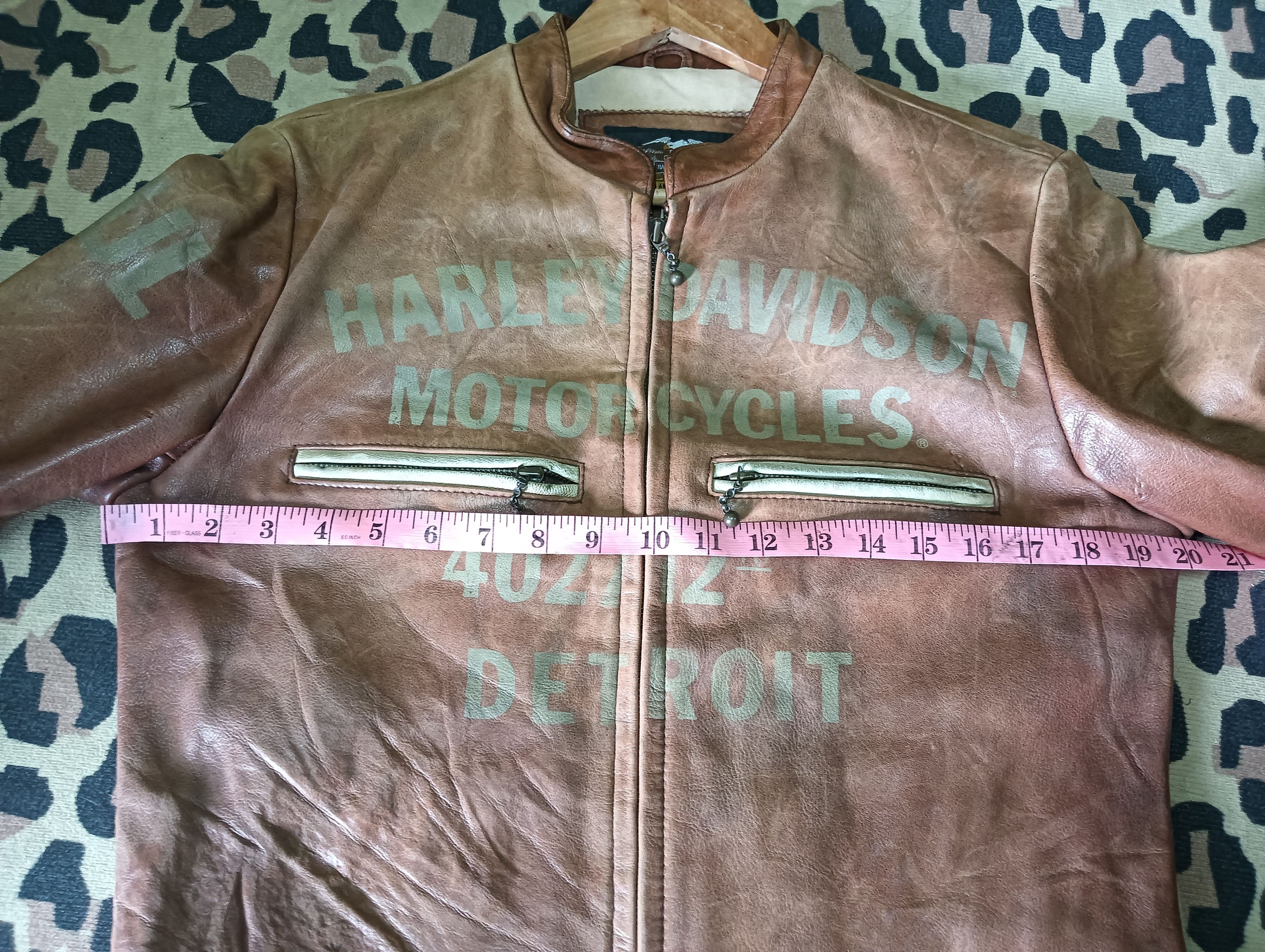 Harley Davidson Leather jacket harley davidson vintage Size US M / EU 48-50 / 2 - 5 Thumbnail