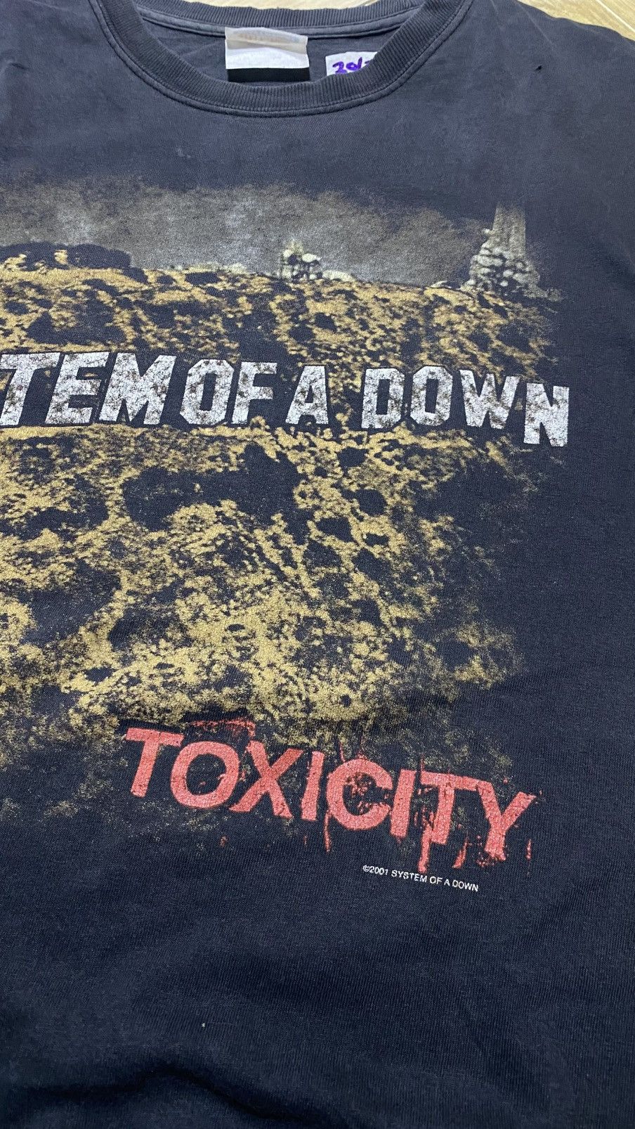 Band Tees System Of A Down - Toxicity Band Tee Size US M / EU 48-50 / 2 - 4 Thumbnail
