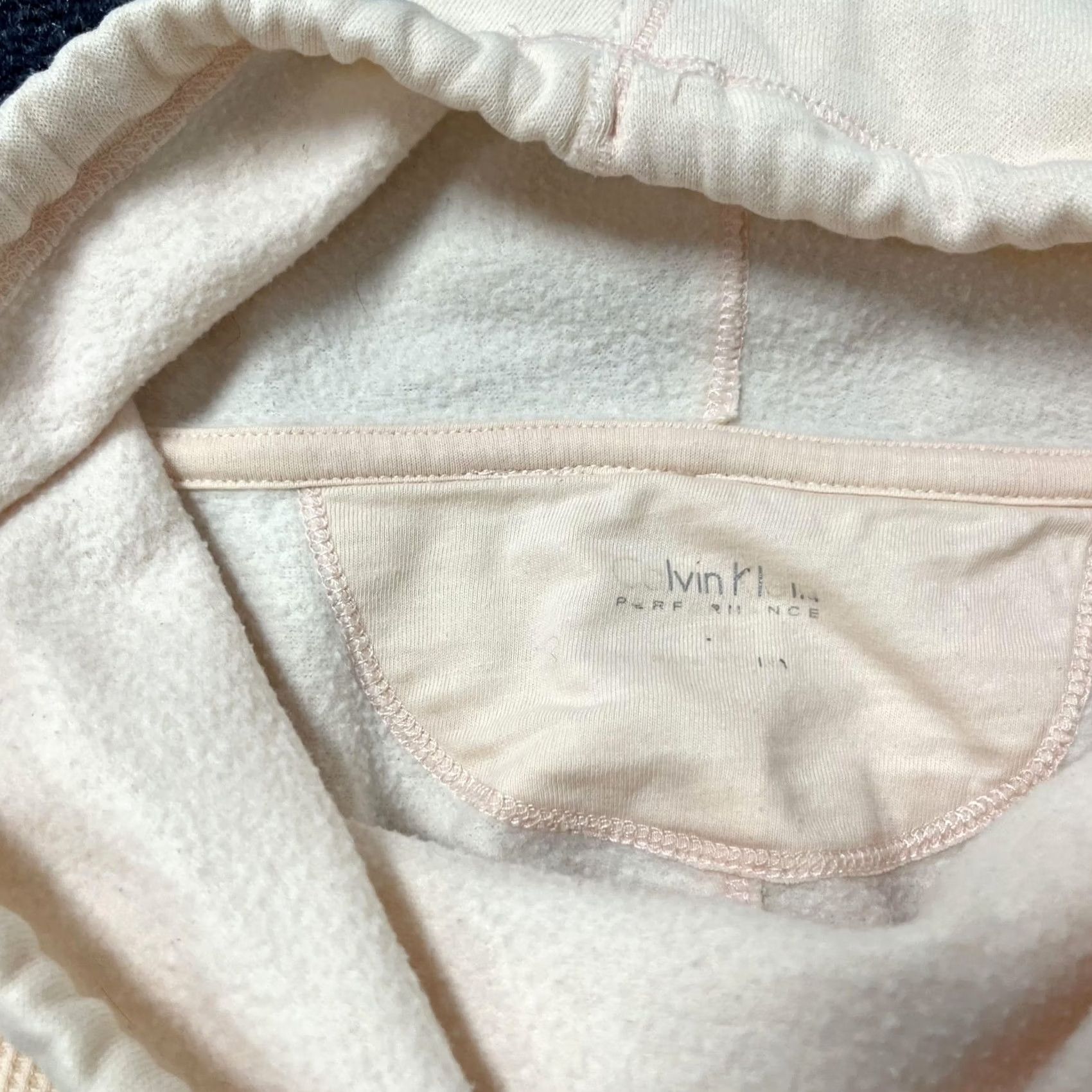 Calvin Klein Calvin Klein Performance Womens Large Pink Cowl Neck Pullover Top Hoodie Size L / US 10 / IT 46 - 2 Thumbnail