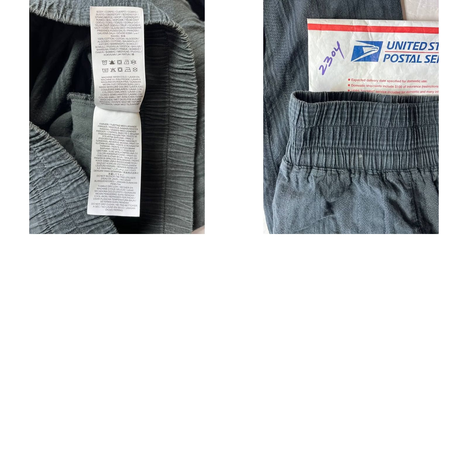 Hurley Hurley Women’s Jogger Pants Black 100% Cotton Women Size Small Size 28" / US 6 / IT 42 - 8 Thumbnail
