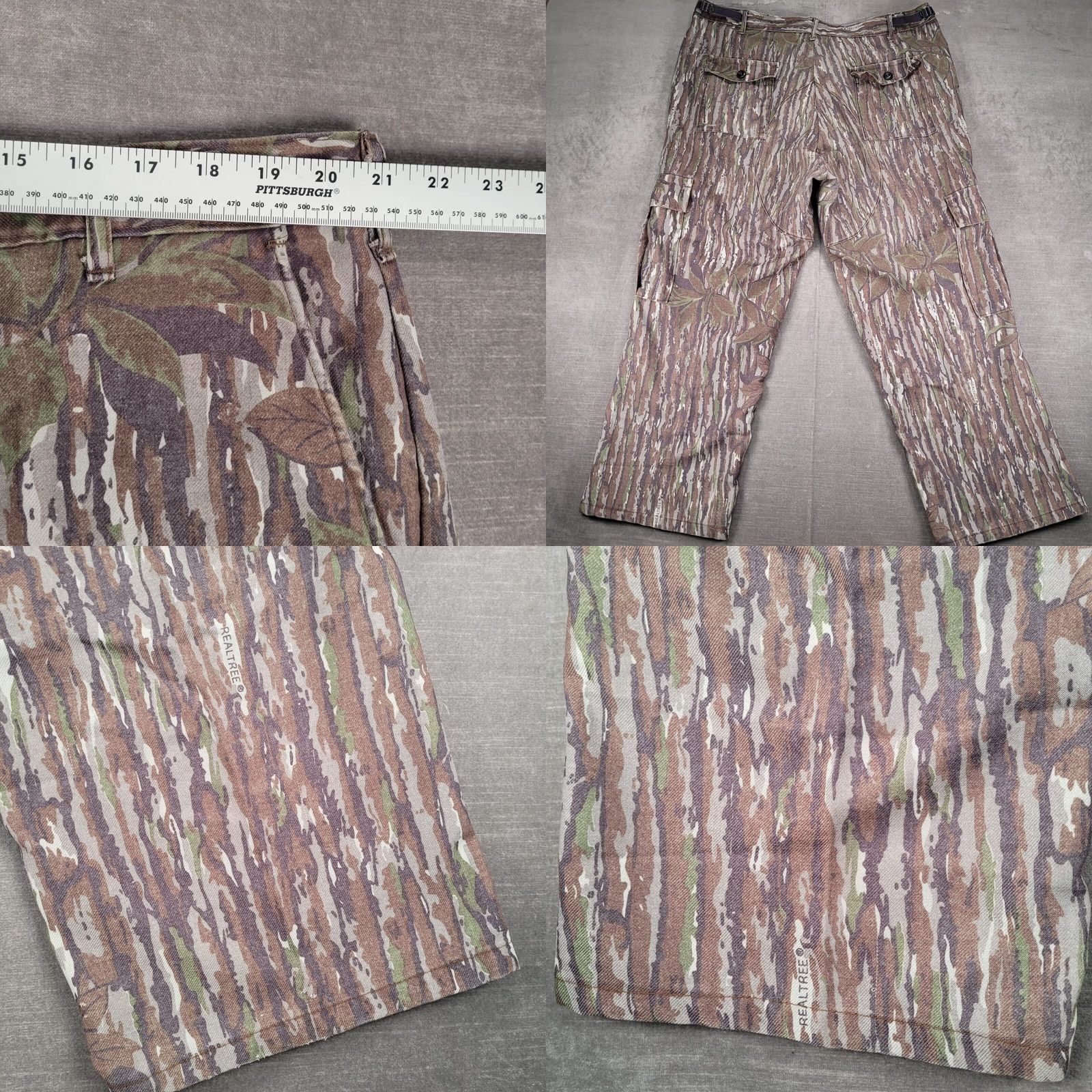 Realtree VINTAGE Realtree Camo Pants Hunting Brown Green Mens Sz 38 Size US 38 / EU 54 - 8 Thumbnail