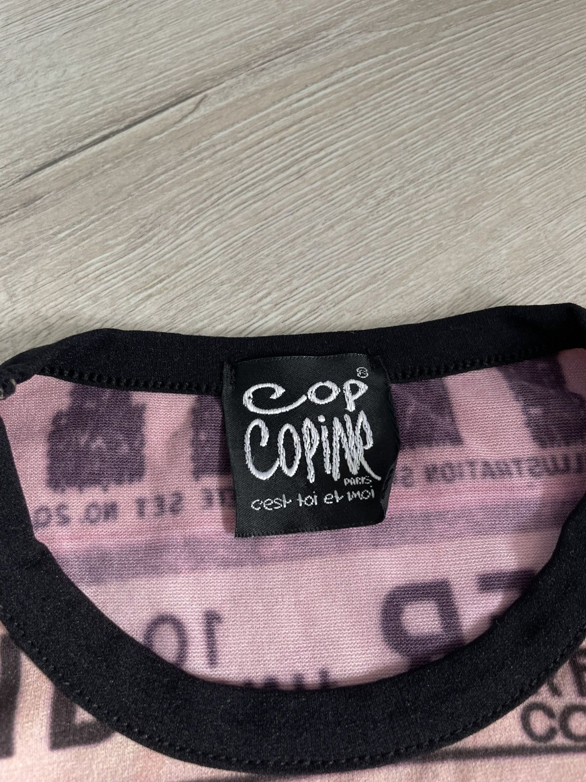 Cop Copine × Hysteric Glamour × If Six Was Nine Archive Y2k Cop Copine Paris “circus” Longsleeve Over Print Size S / US 4 / IT 40 - 6 Thumbnail