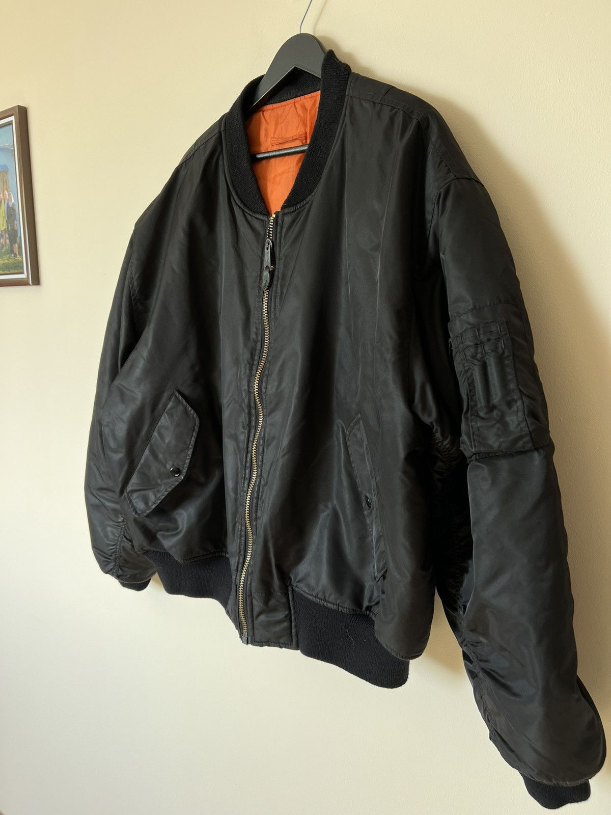 Vintage Japanese Brand Bomber Jacket ma 1 balenciaga style Y2K Style Size US XL / EU 56 / 4 - 3 Thumbnail