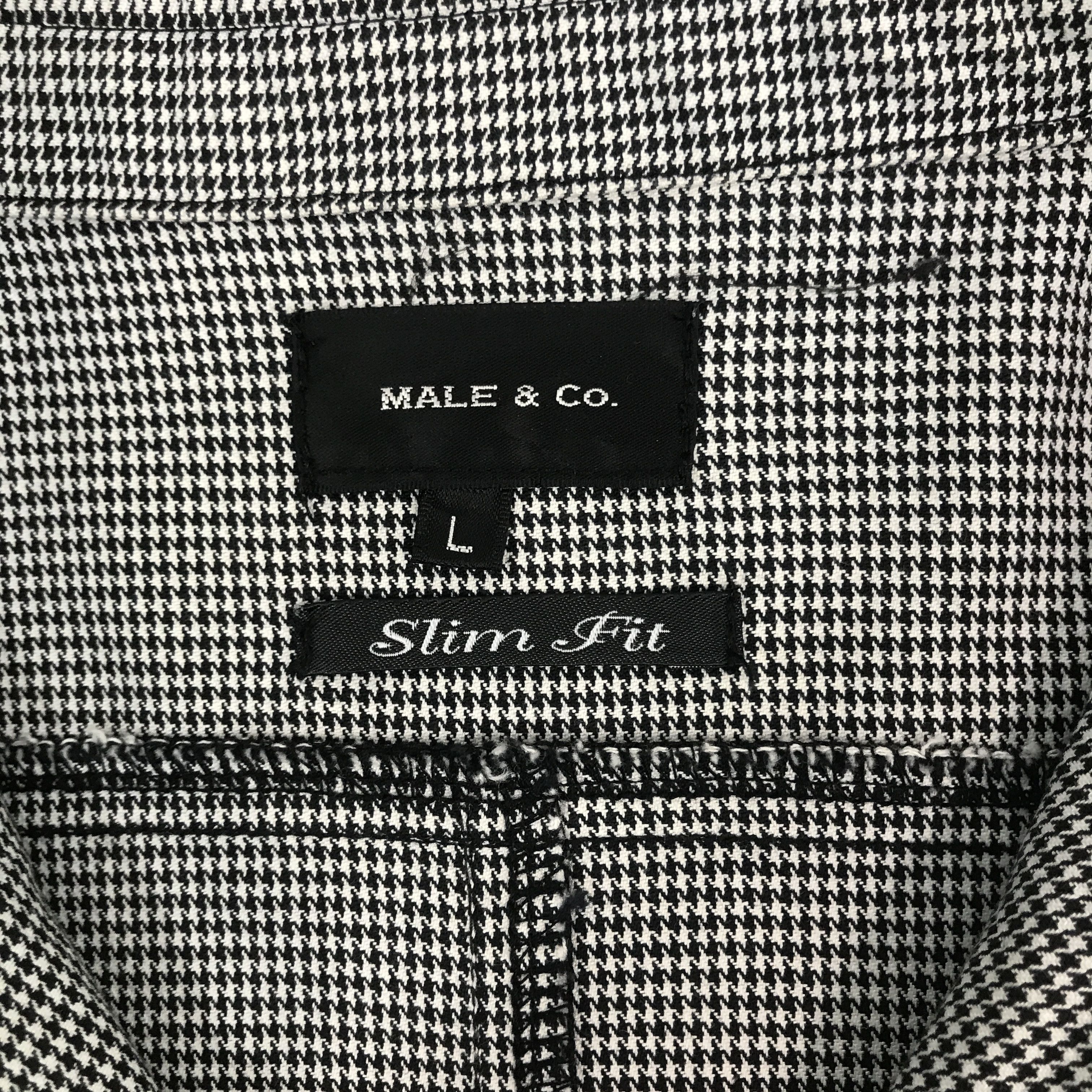 Japanese Brand × Vintage Vintage Male & co. Japan punk style design Jacket Size US L / EU 52-54 / 3 - 7 Thumbnail