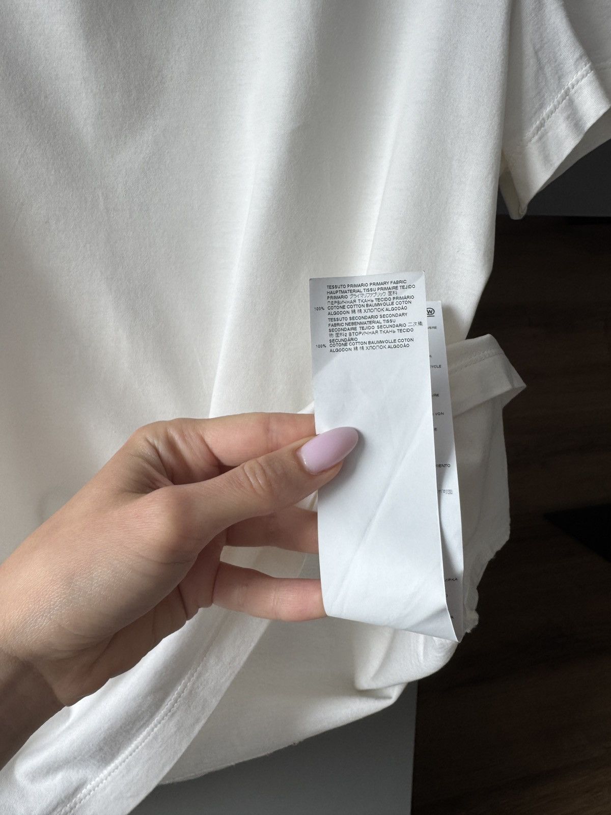 Maison Margiela Maison Margiela Logo Embroidered T-shirt Size US XS / EU 42 / 0 - 5 Thumbnail