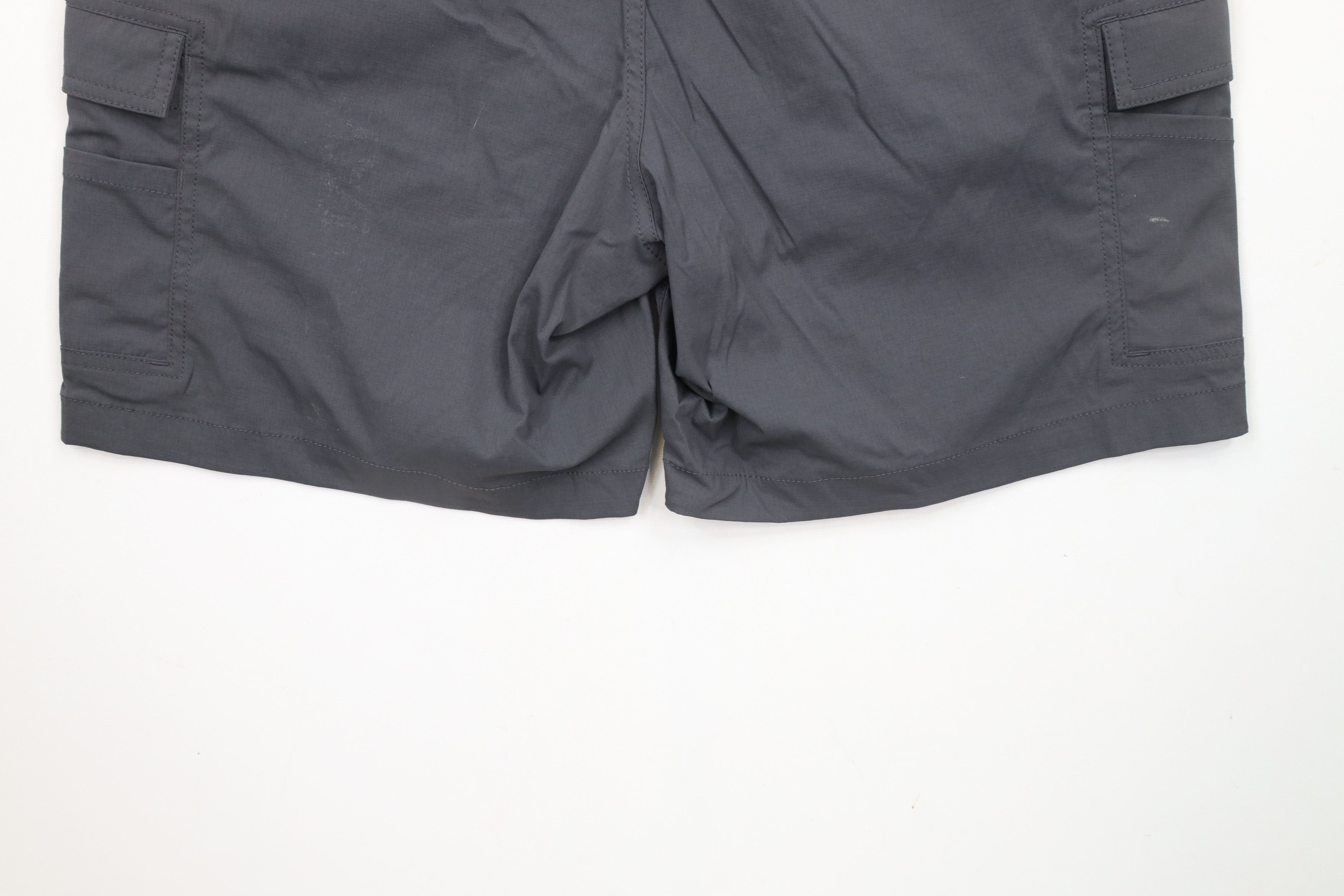 Carhartt × Vintage Carhartt Spell Out Straight Fit Madden Cargo Shorts Gray Size 34" / US 12 / IT 48 - 14 Thumbnail