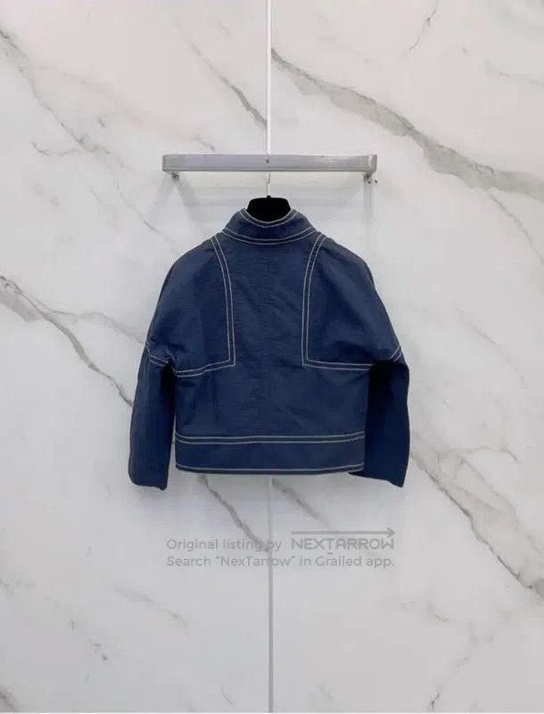 Chanel Chanel Blue Cotton Women’s Jacket . Size S / US 4 / IT 40 - 2 Thumbnail