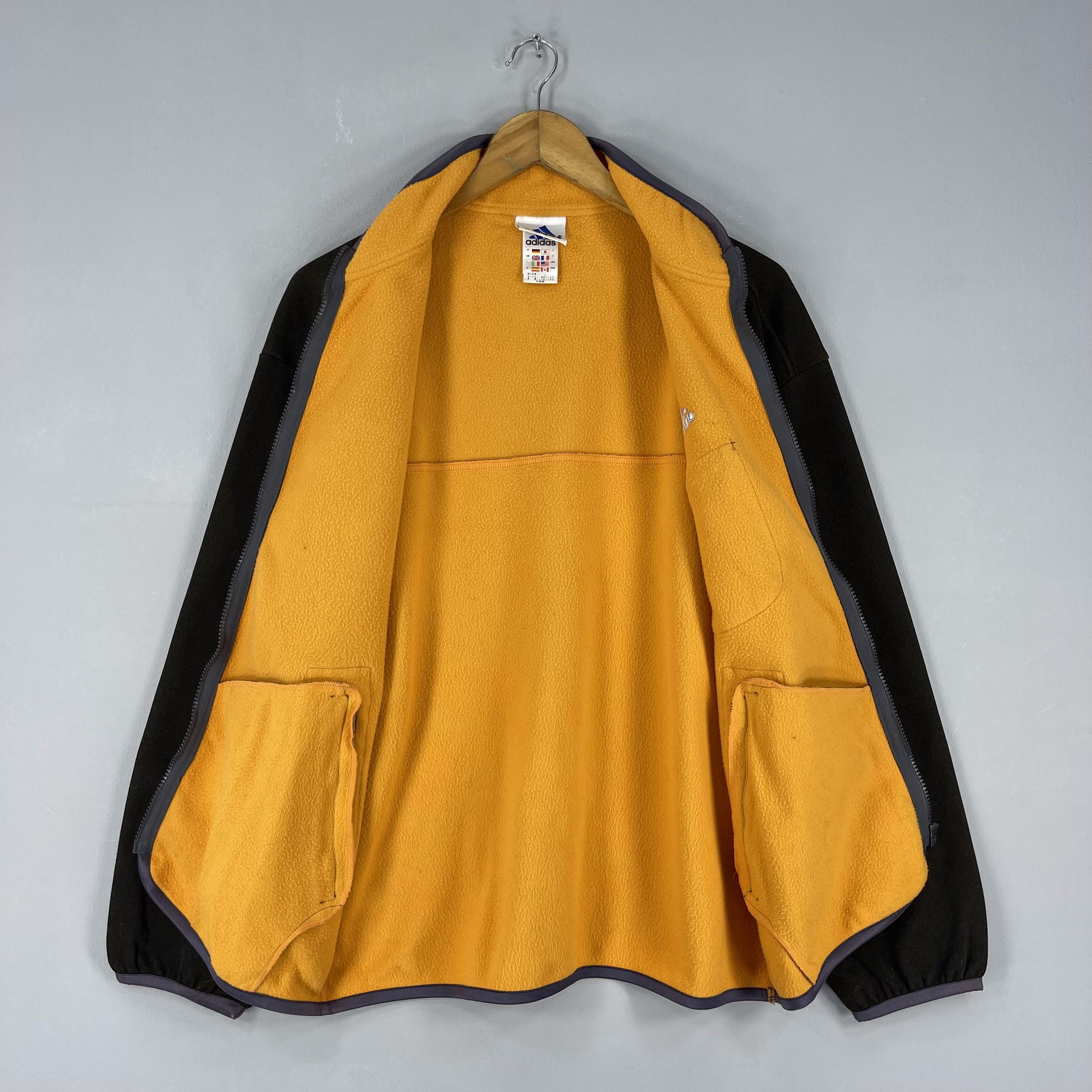 Adidas Vintage ADIDAS EQUIPMENT Zipper Fleece Jacket Size US L / EU 52-54 / 3 - 8 Thumbnail