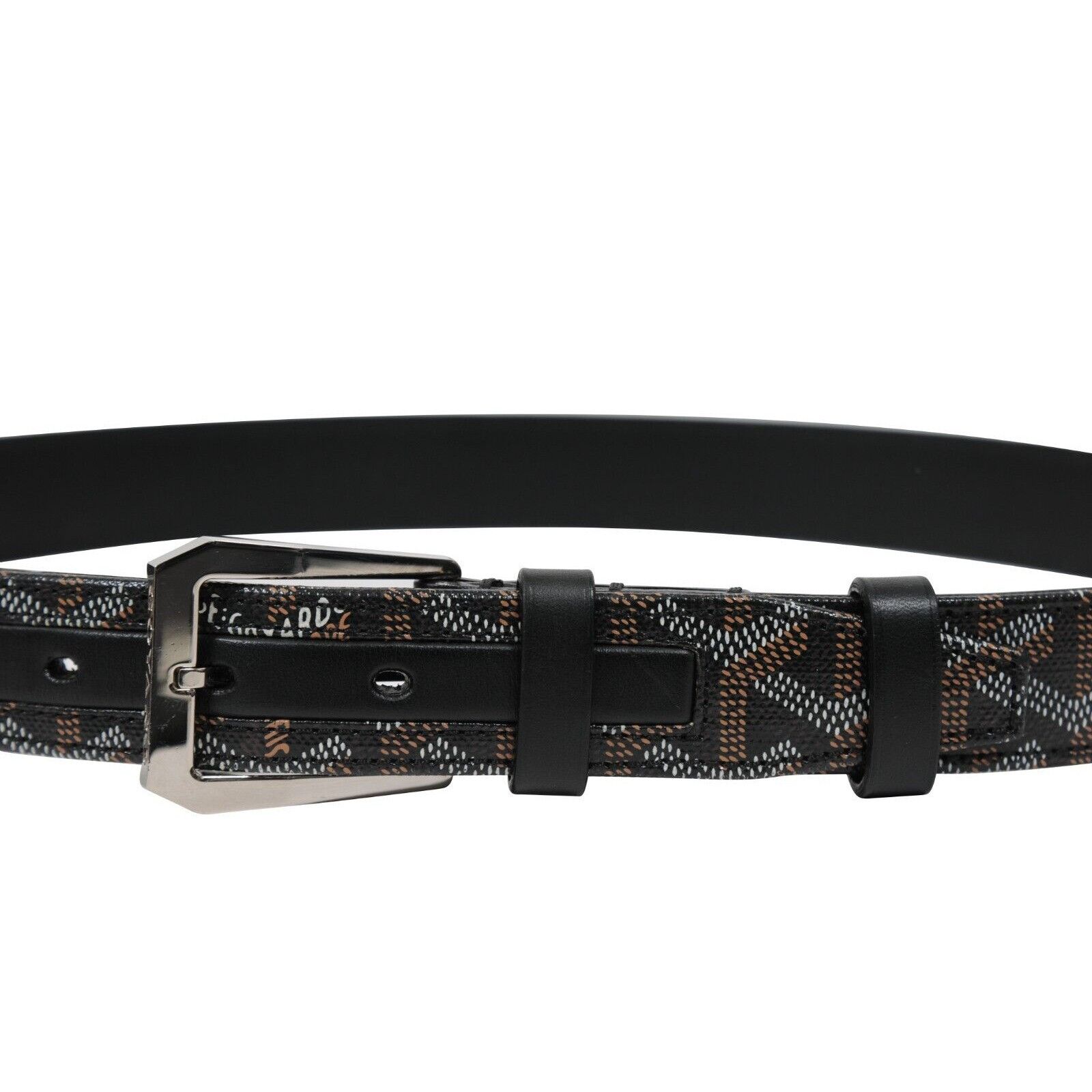 Goyard Fregate Belt Size 85 Black Leather Goyardine | Grailed