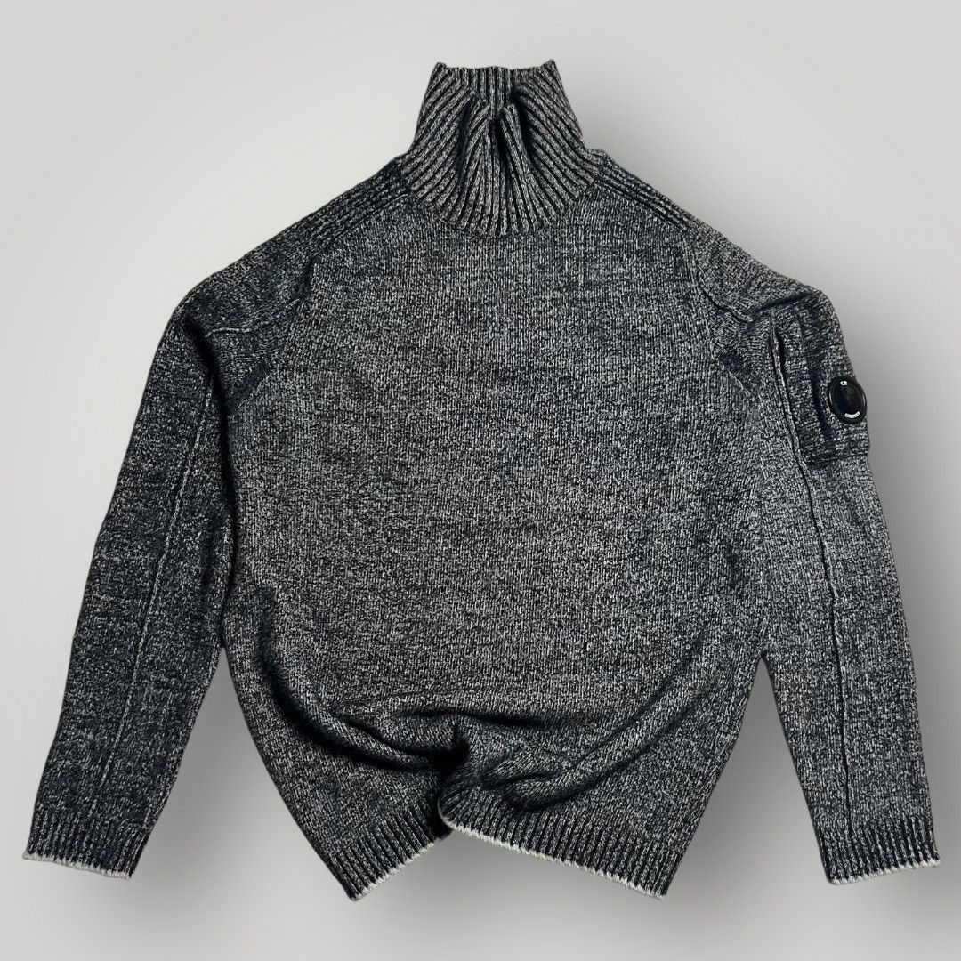 C.P. Company Pull col roulé en laine C.P. Company Homme gris Taille L Size US XXS / EU 40 - 1 Thumbnail